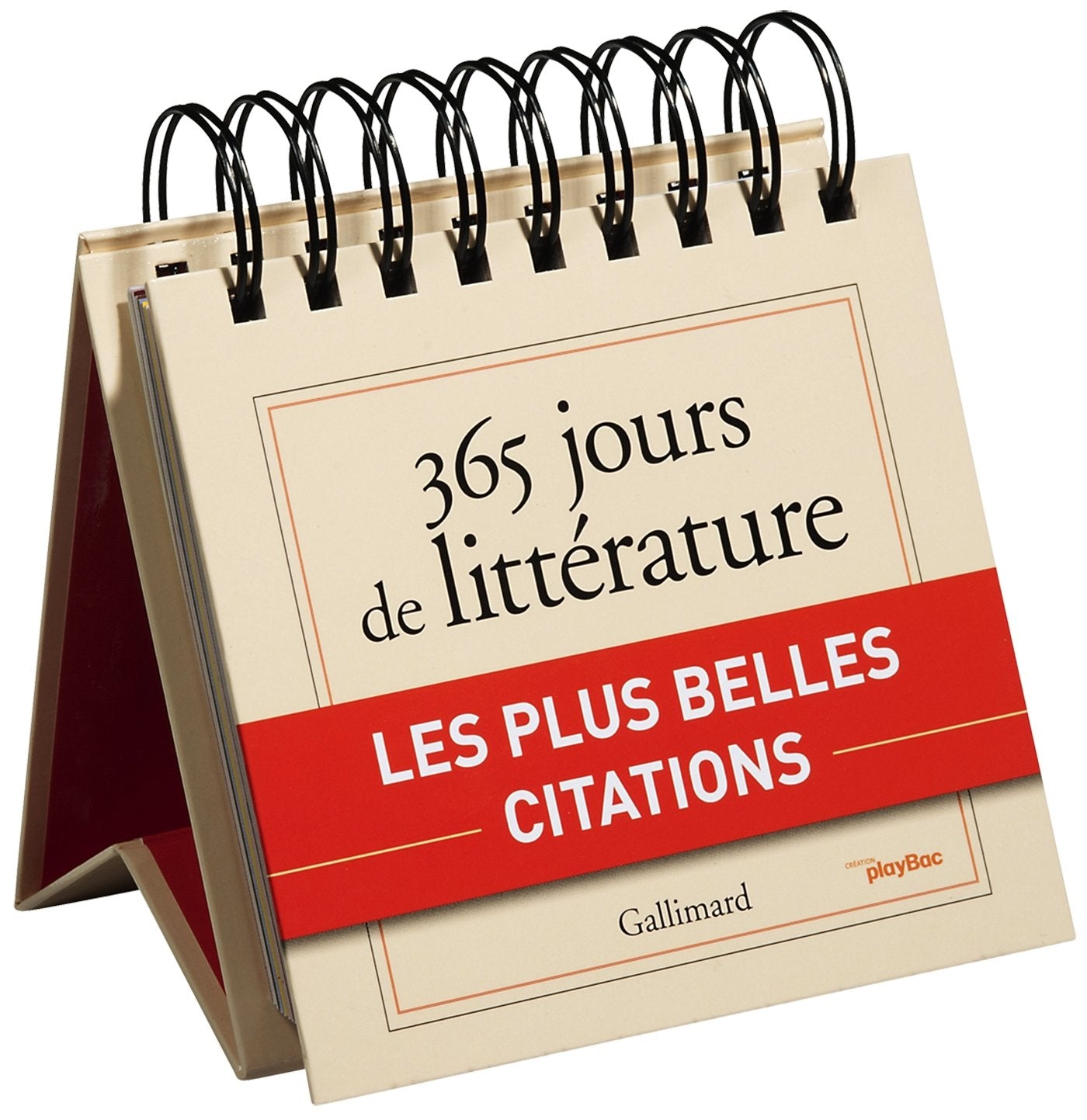 Calendrier - 365 jours de littérature avec Gallimard Film, Art & Culture
