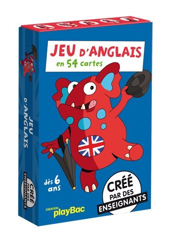 Jeu d'anglais en 54 cartes Learning & Reference