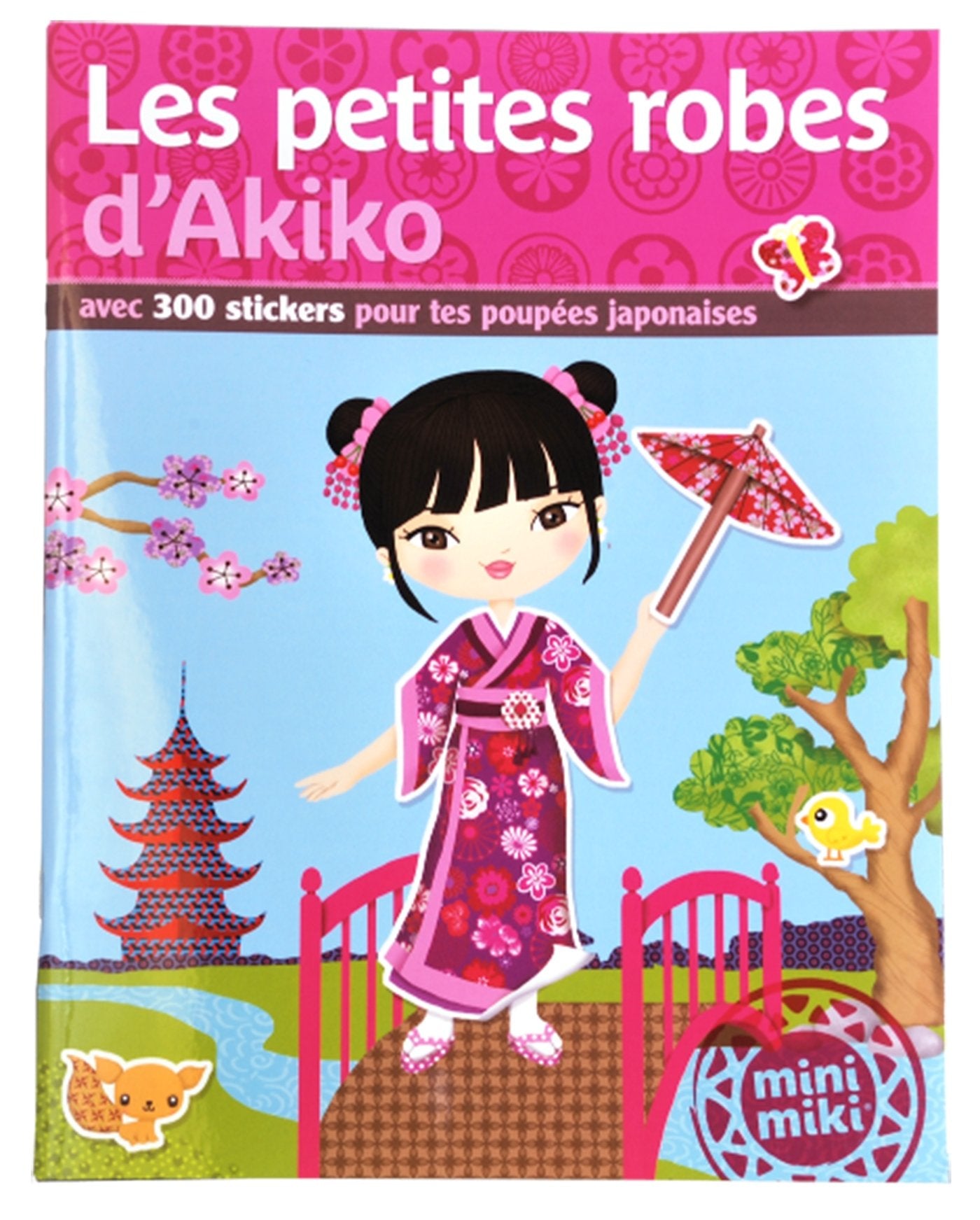 Minimiki - Les petites robes d'Akiko - Stickers book