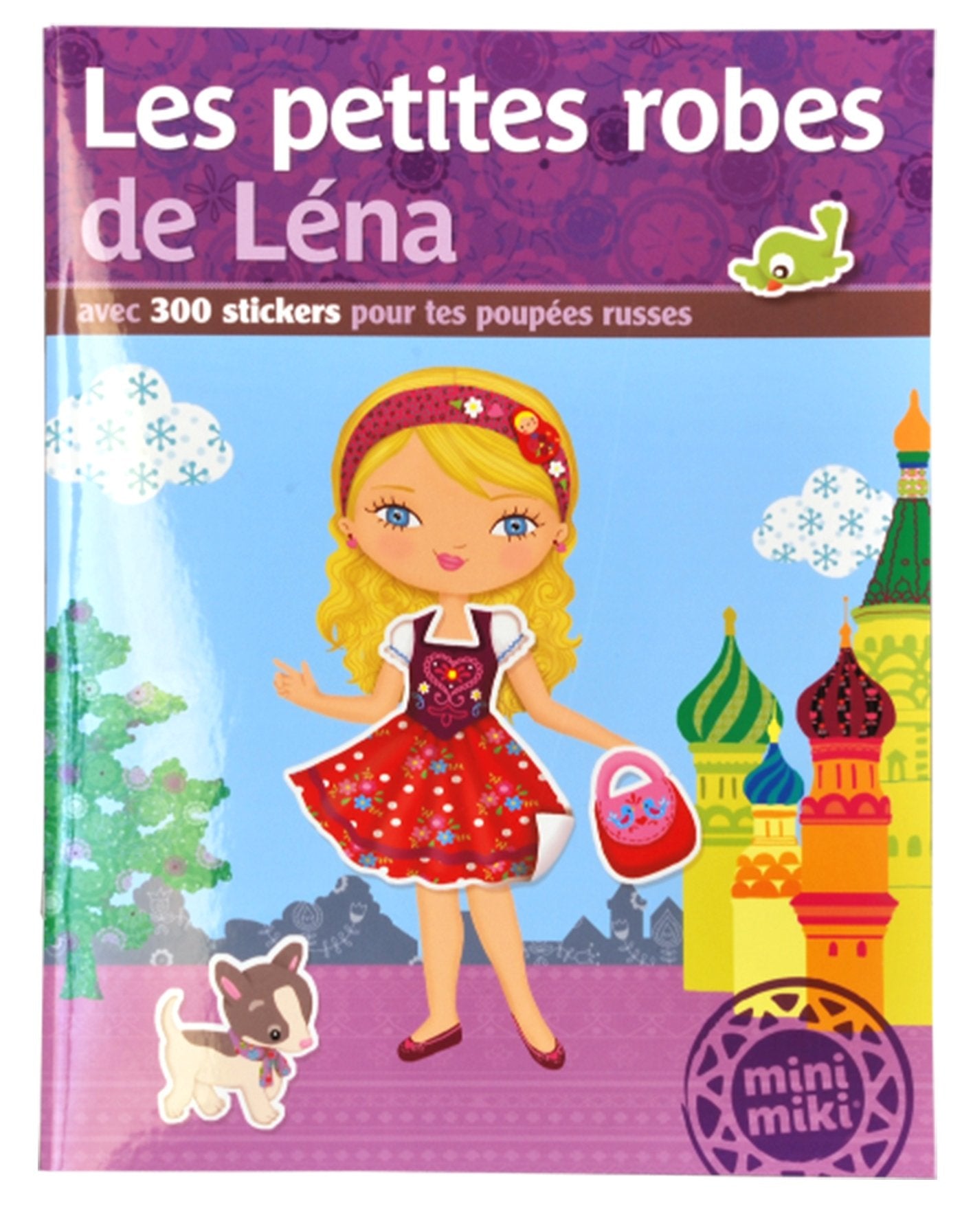 Minimiki - Les petites robes de Léna - Stickers book