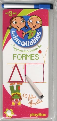 J'apprends à tracer les formes: 40 fiches effaçables, dès 3 ans Books