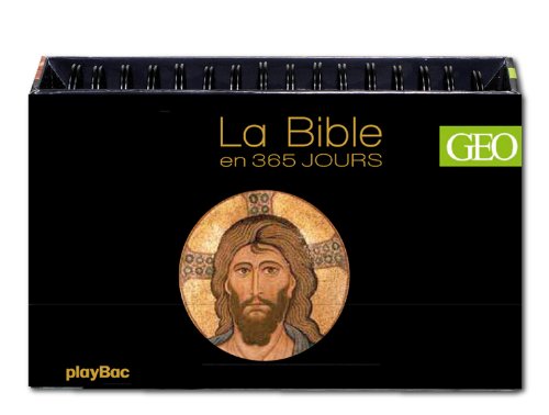 La Bible en 365 jours: Calendrier Géo Calendars