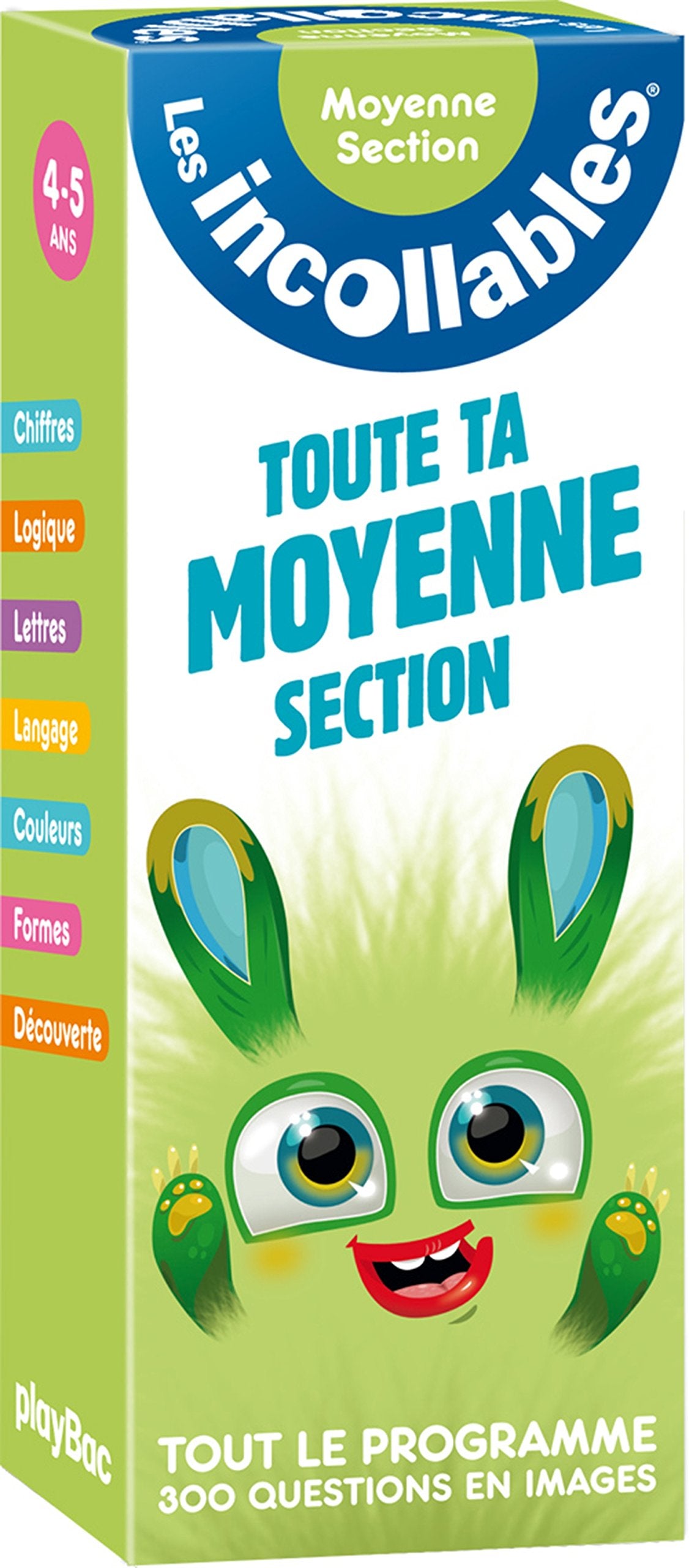 Incollables - Toute ma moyenne section: Tout le programme 300 questions en images Books
