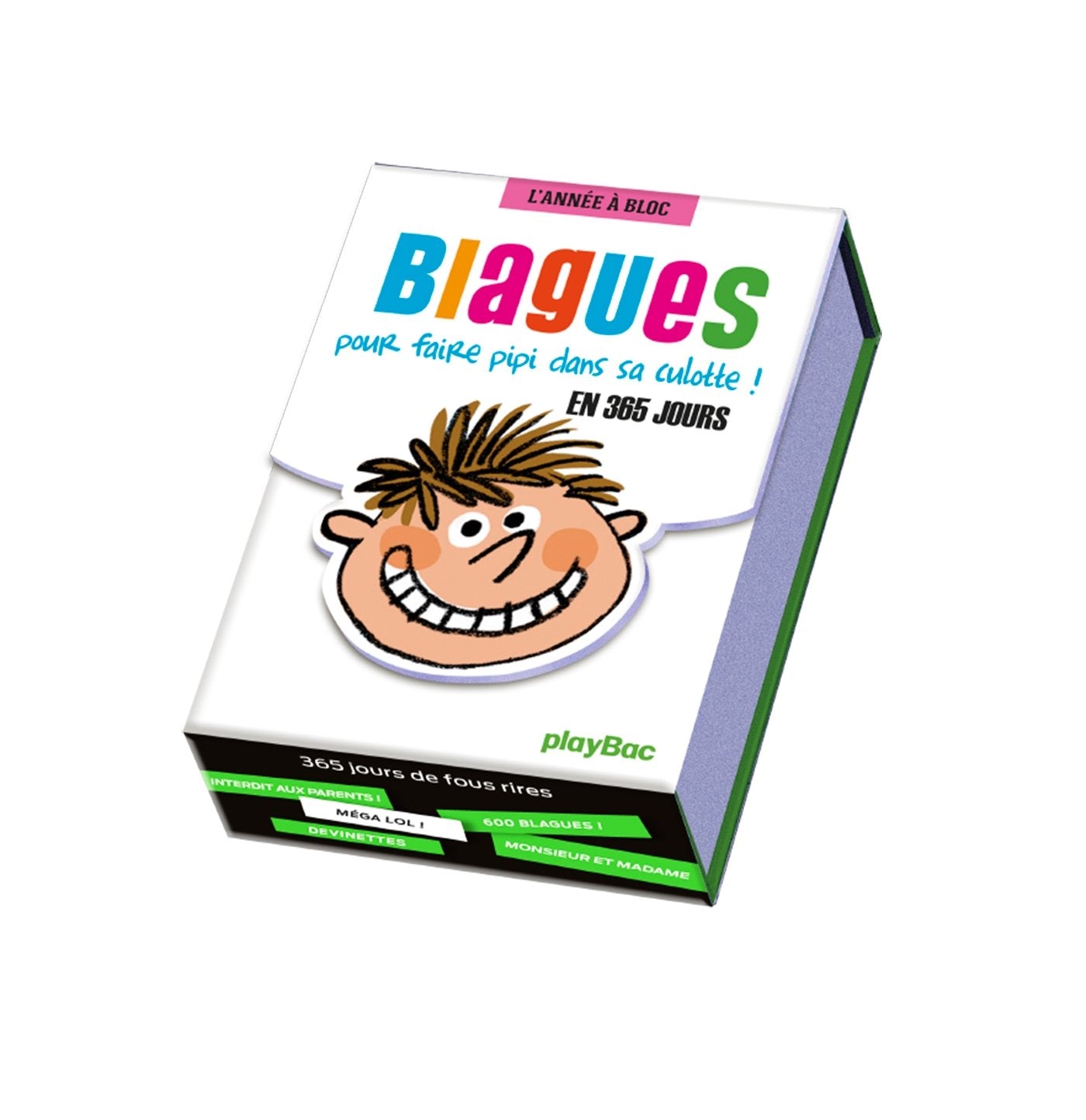 Calendrier 365 blagues pour faire pipi dans sa culotte - L'Année à Bloc book