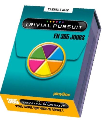 Calendrier Trivial Pursuit en 365 jours - L'Année à Bloc book