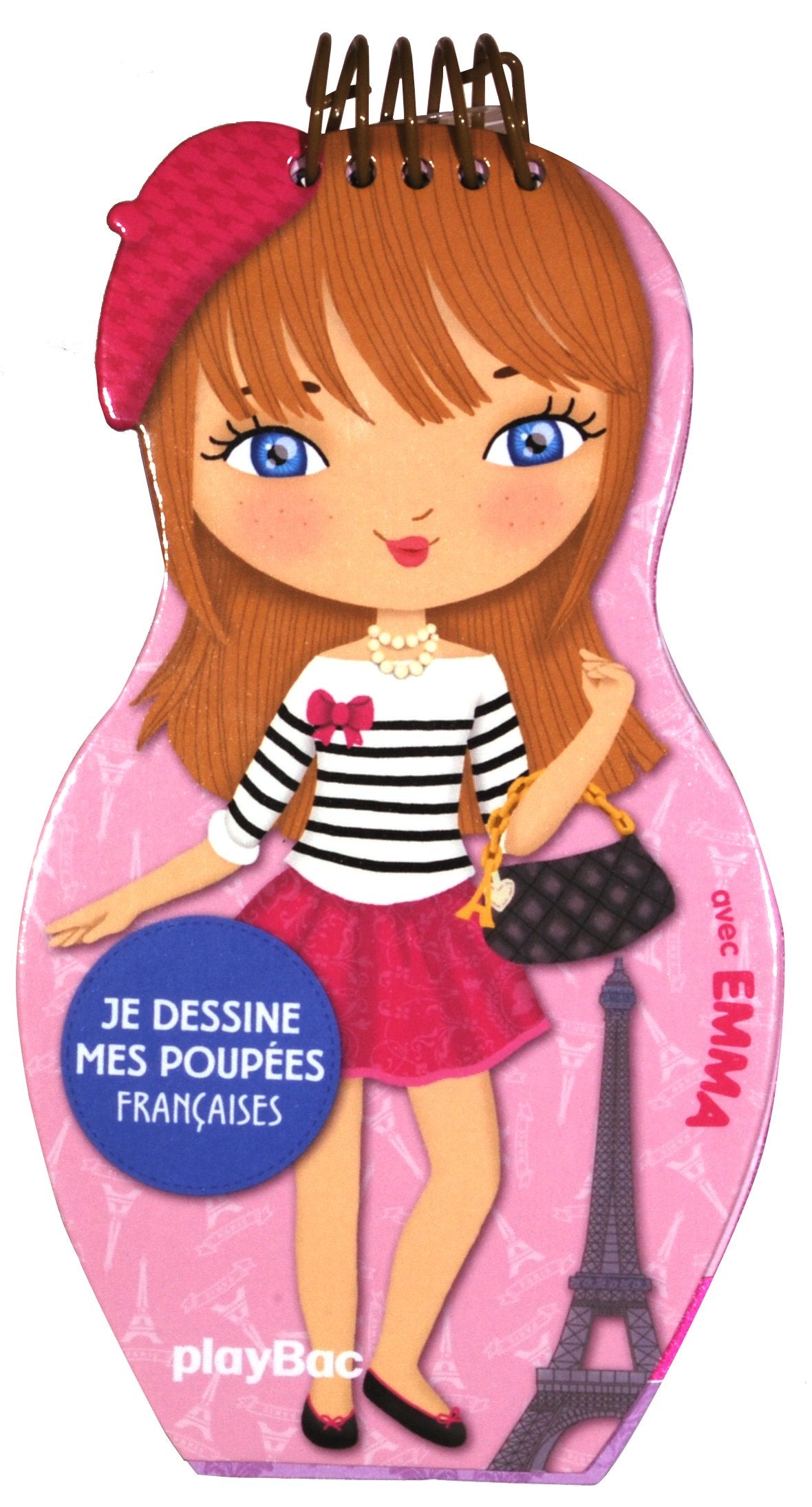 Je dessine mes poupées françaises avec Emma book
