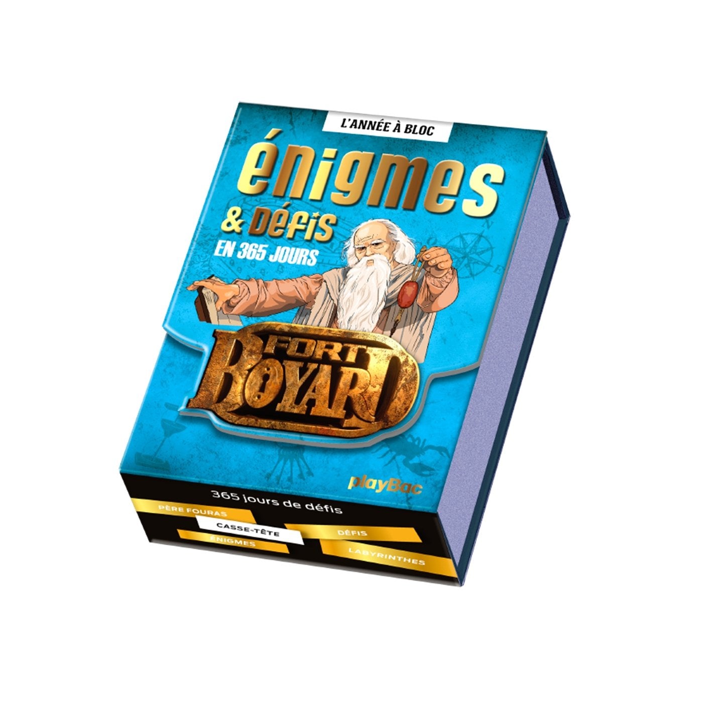 Calendrier Fort Boyard, 365 jours d'énigmes et de défis - L'Année à Bloc Novels & Short Stories