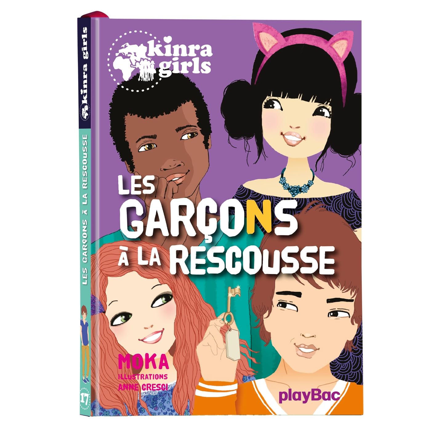 Kinra Girls - Les garçons à la rescousse - Tome 17 book