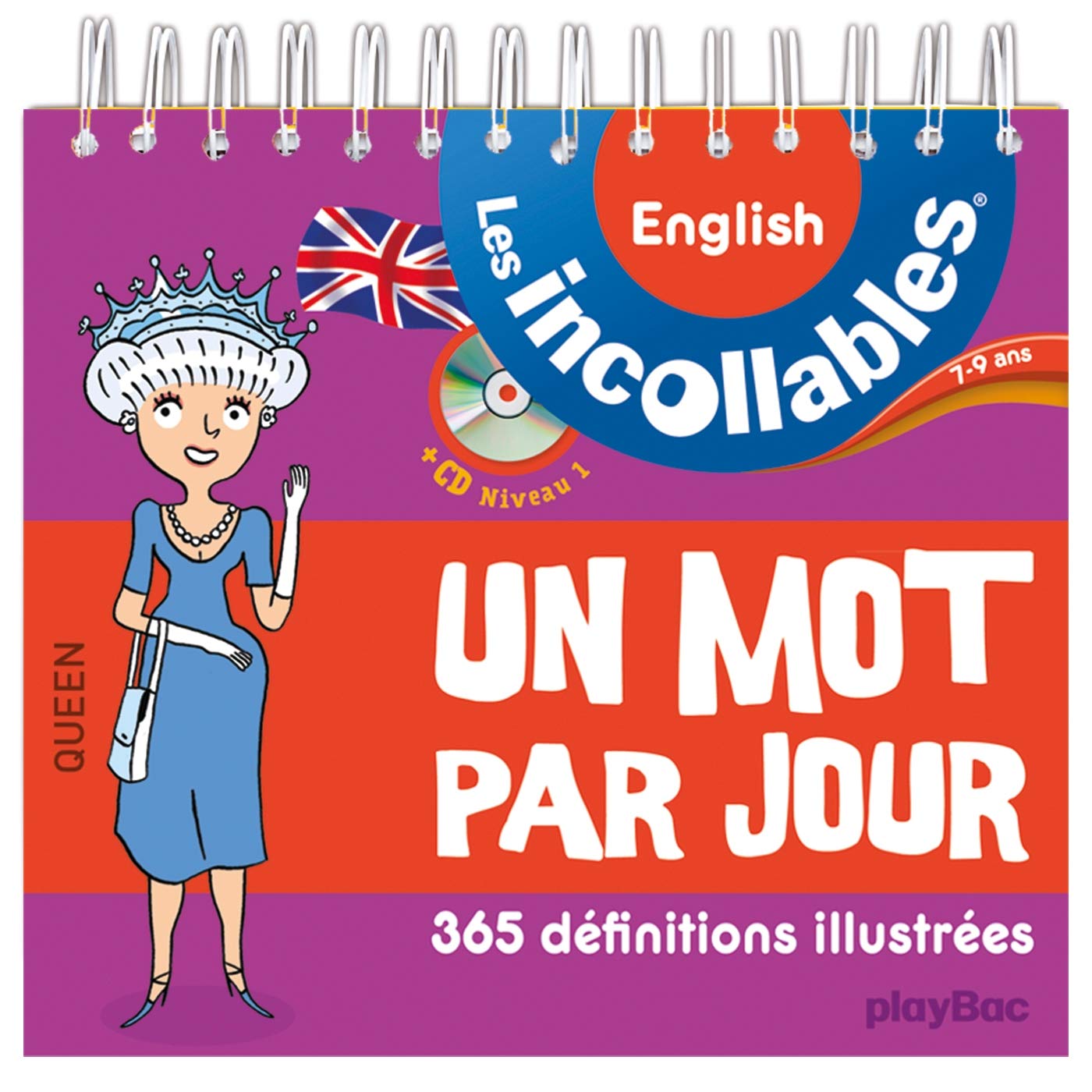 Incollables - Un mot par jour anglais 7-9 ans: 365 définitions illustrées Books