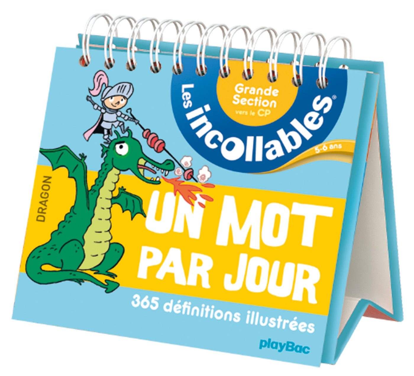 Incollables - Un mot par jour français 5-6 ans grande section Books