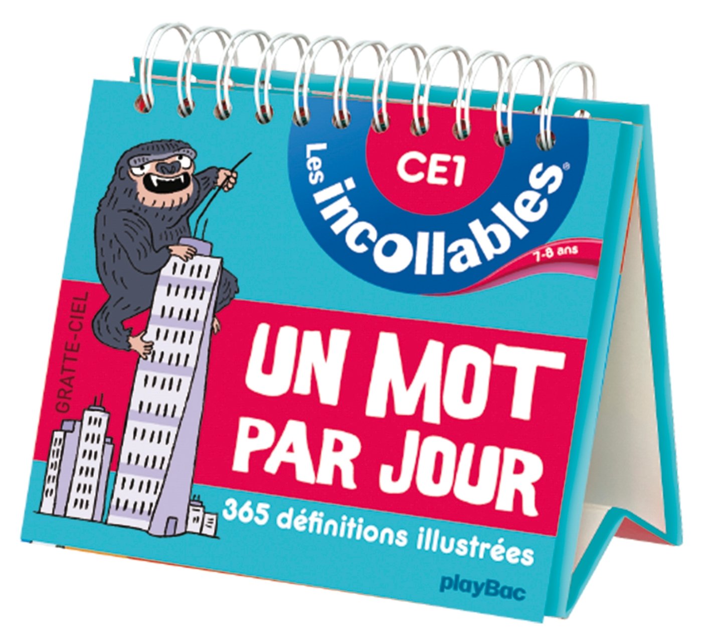 Incollables - Un mot par jour français 7-8 ans CE1 Books