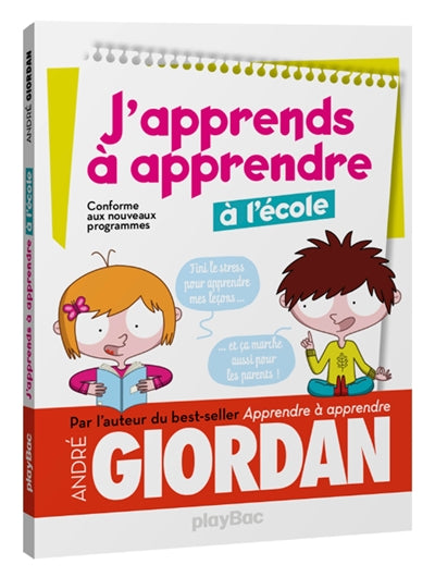 Product Image: J'apprends à apprendre à l'école : conforme aux nouveaux programmes