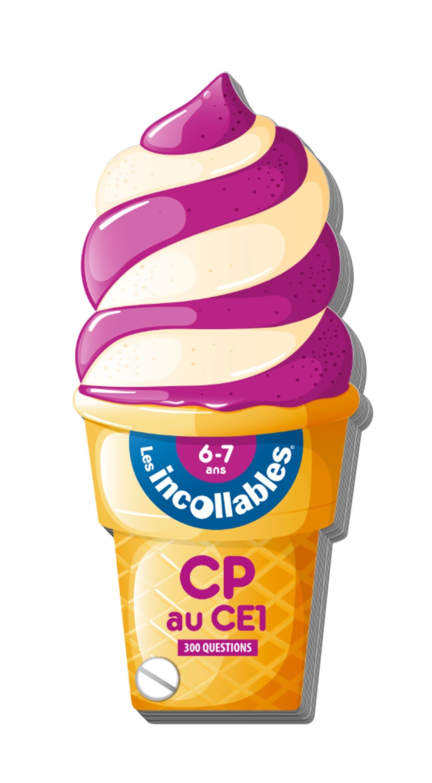 Incollables - Glace CP au CE1: 300 questions Non-fiction
