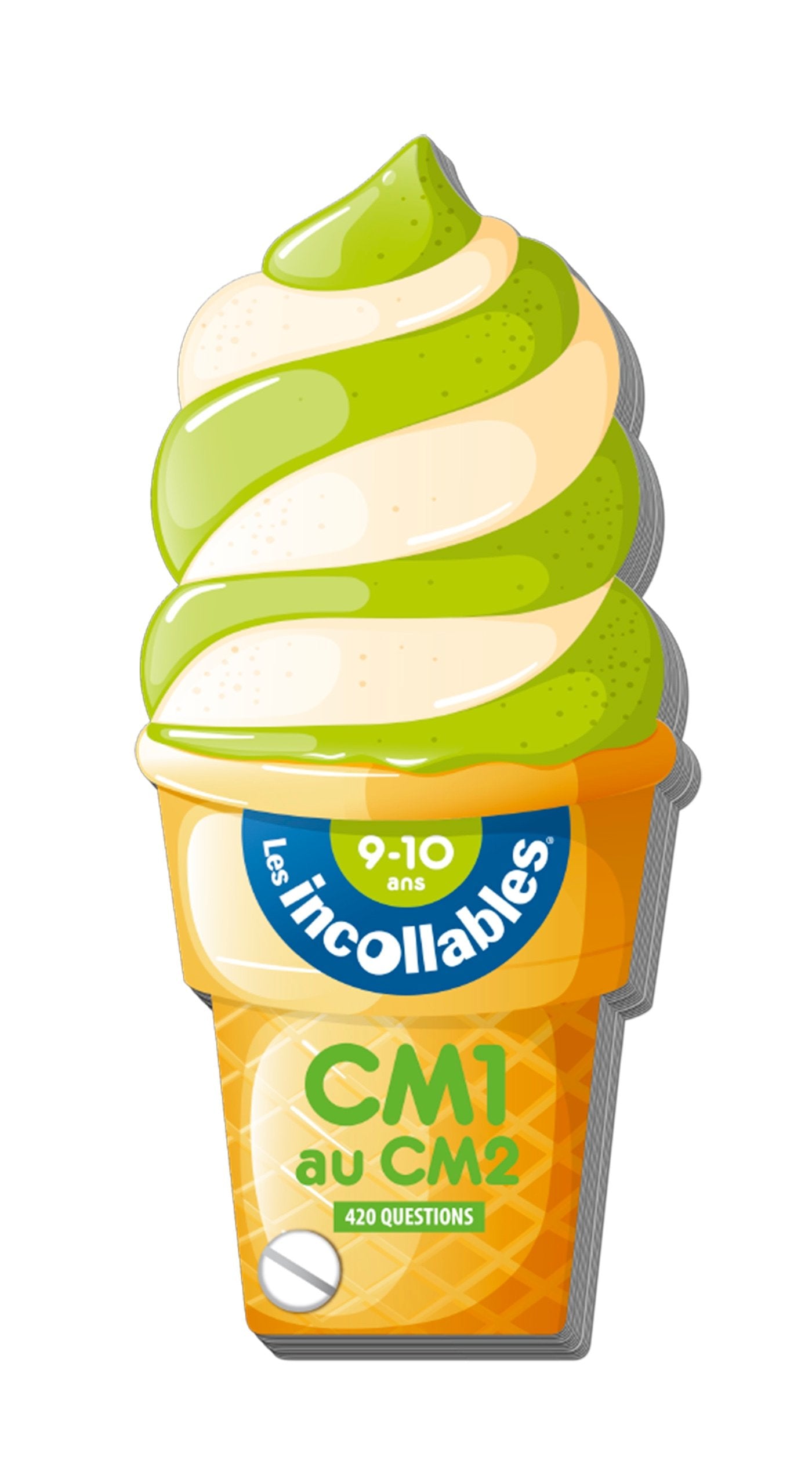 Incollables - Glace CM1 au CM2 - Cahier de vacances book