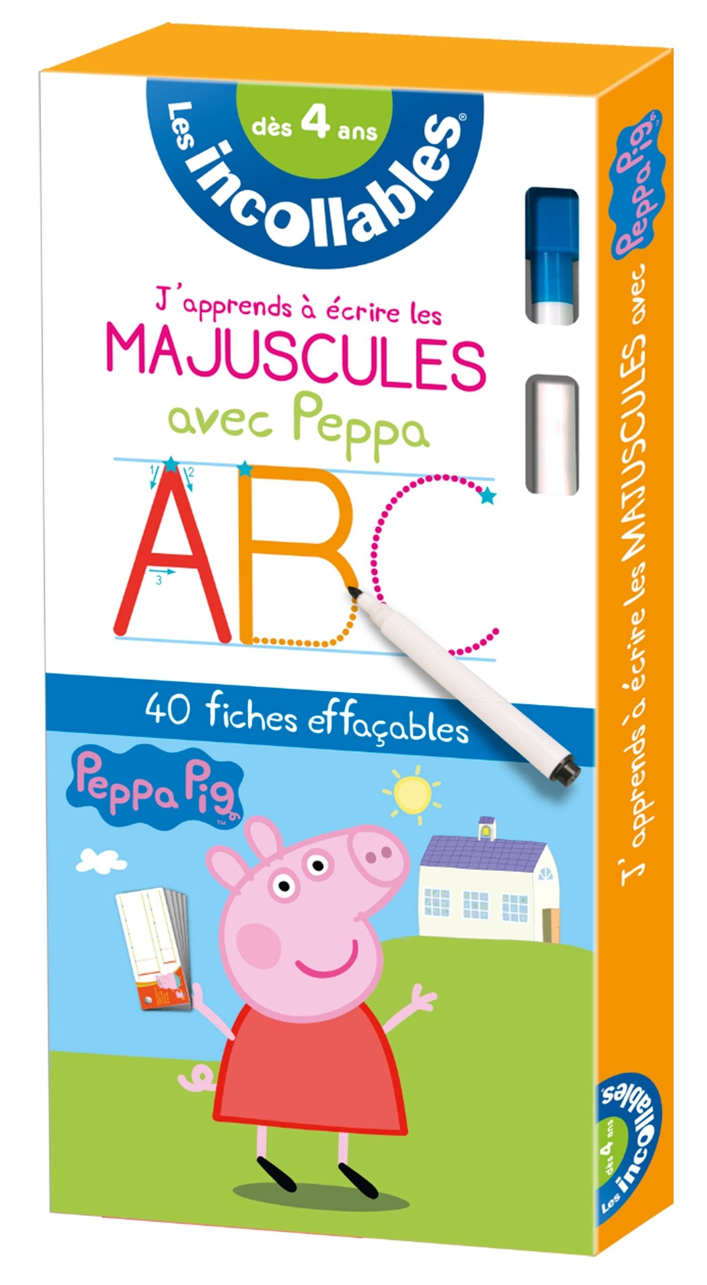 Les Incollables - J'apprends à écrire les lettres avec Peppa Pig book