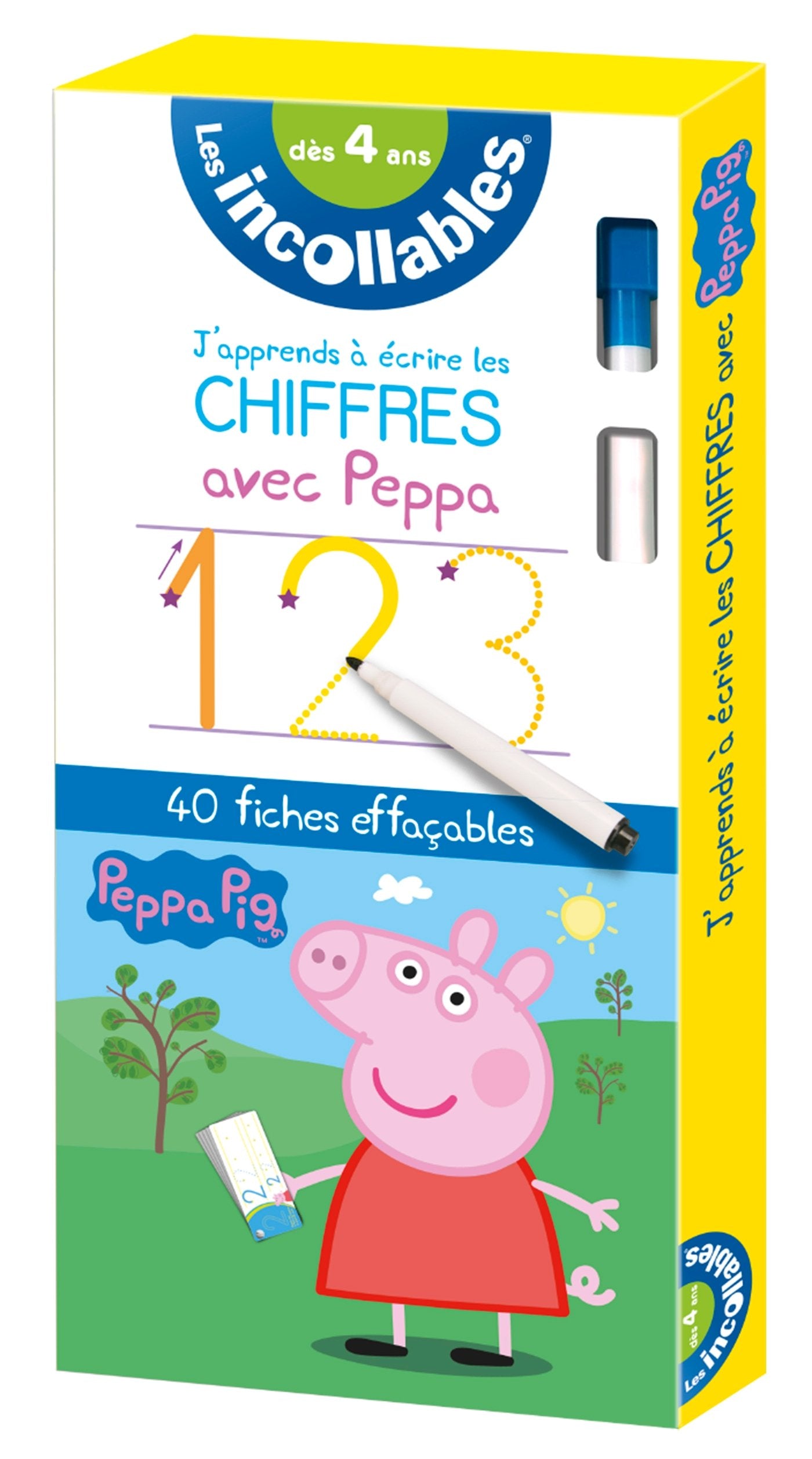 Les incollables - J'apprends à écrire les chiffres avec Peppa Pig book