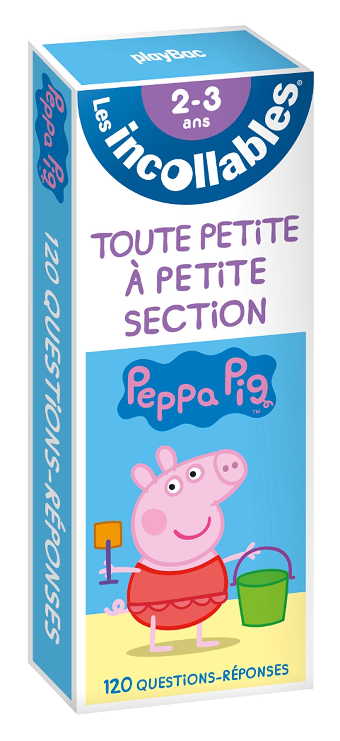Incollables - Révise avec Peppa Pig - De la TPS à la PS: 120 questions-réponses Non-fiction