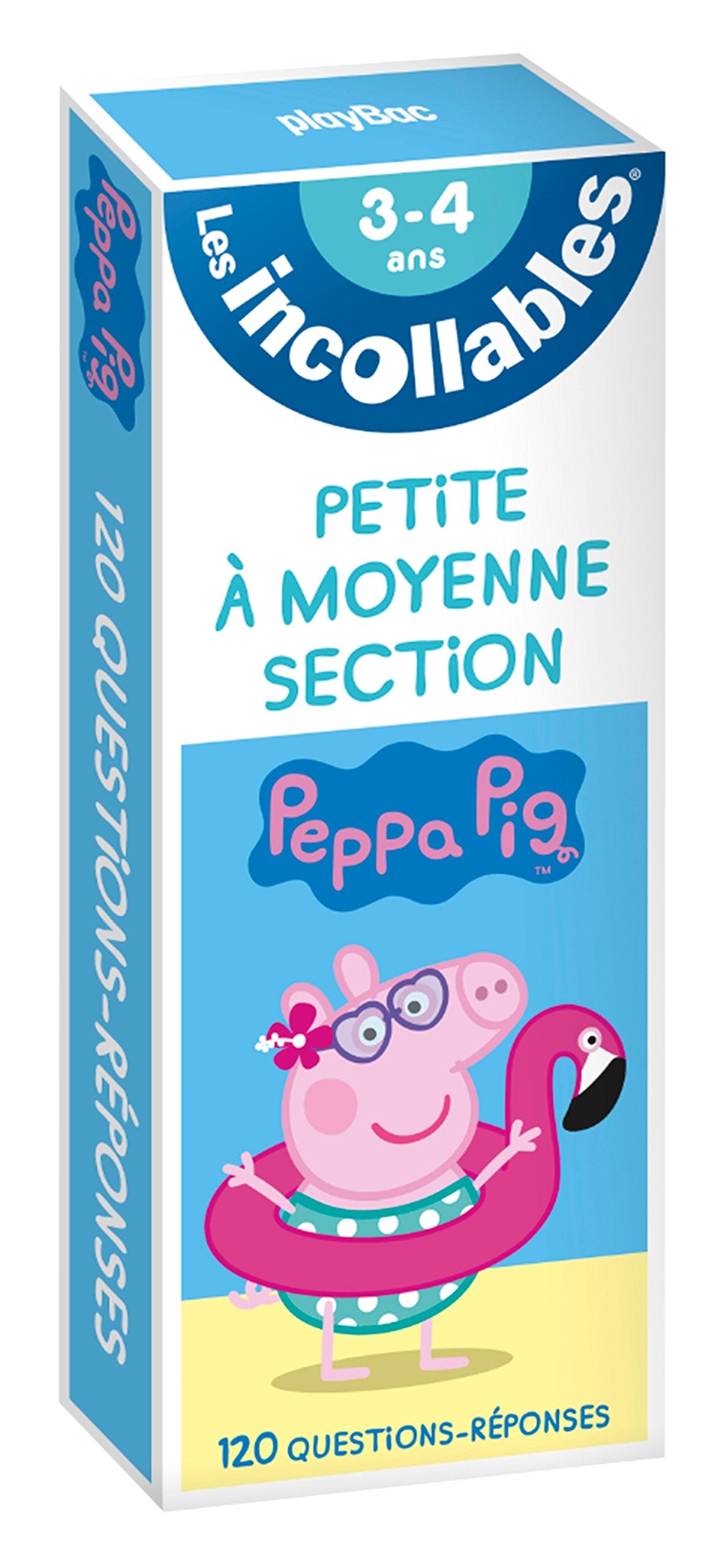 Incollables - Révise avec Peppa Pig - De la PS à la MS: 120 questions-réponses Non-fiction