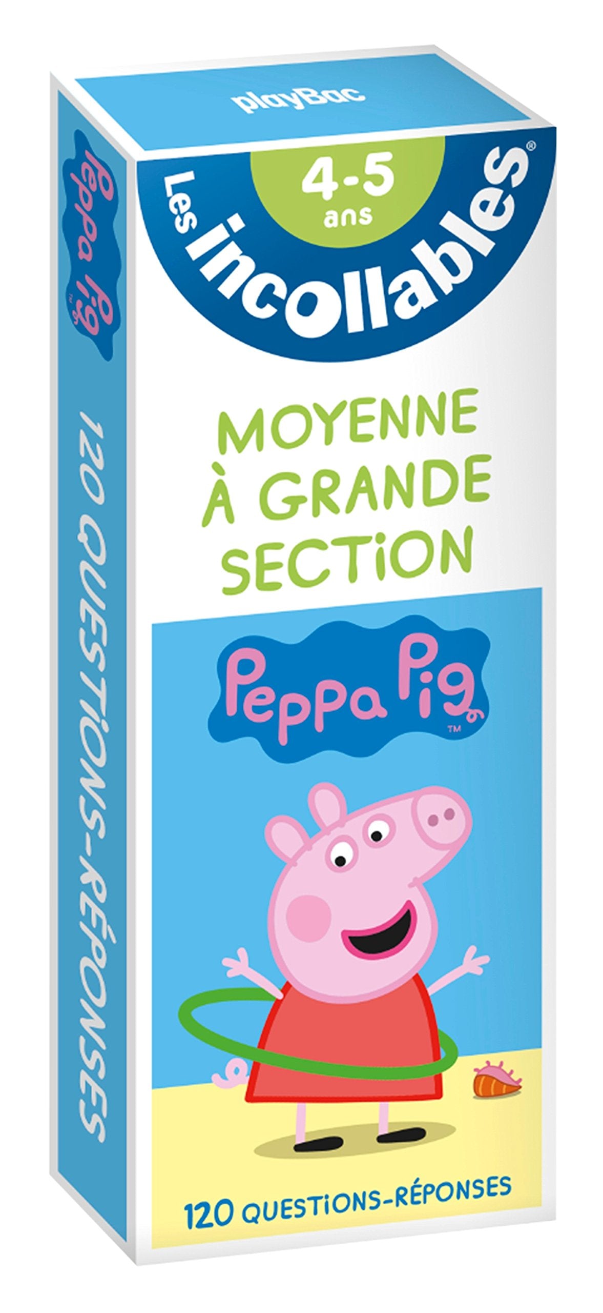 Incollables - Révise avec Peppa Pig - De la MS à la GS: 120 questions-réponses Non-fiction