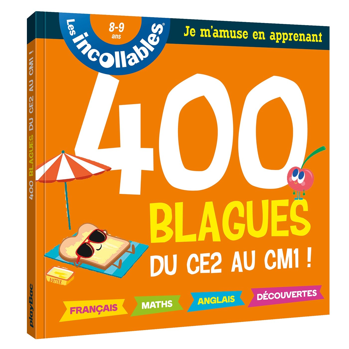 Incollables - Blagues pour réviser du CE2 au CM1: 8-9 ans Professional & Reference Books