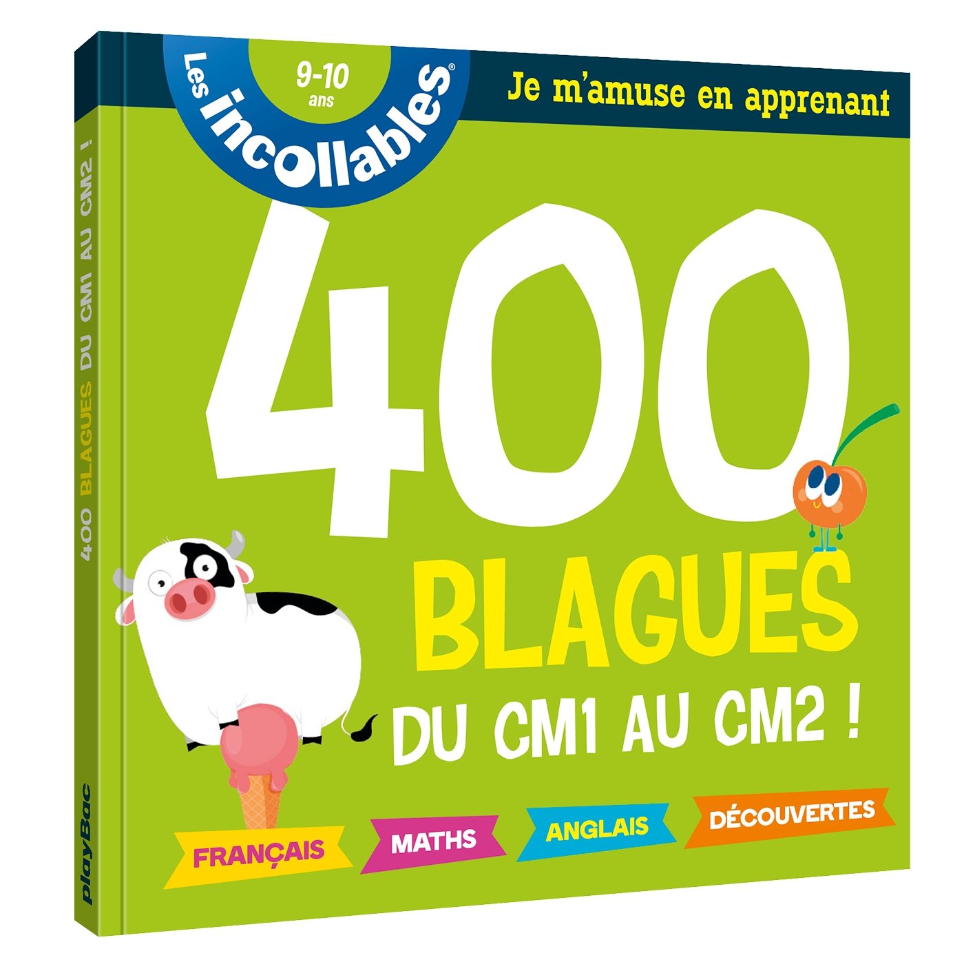 Incollables - Blagues pour réviser du CM1 au CM2 - Cahier de vacances book
