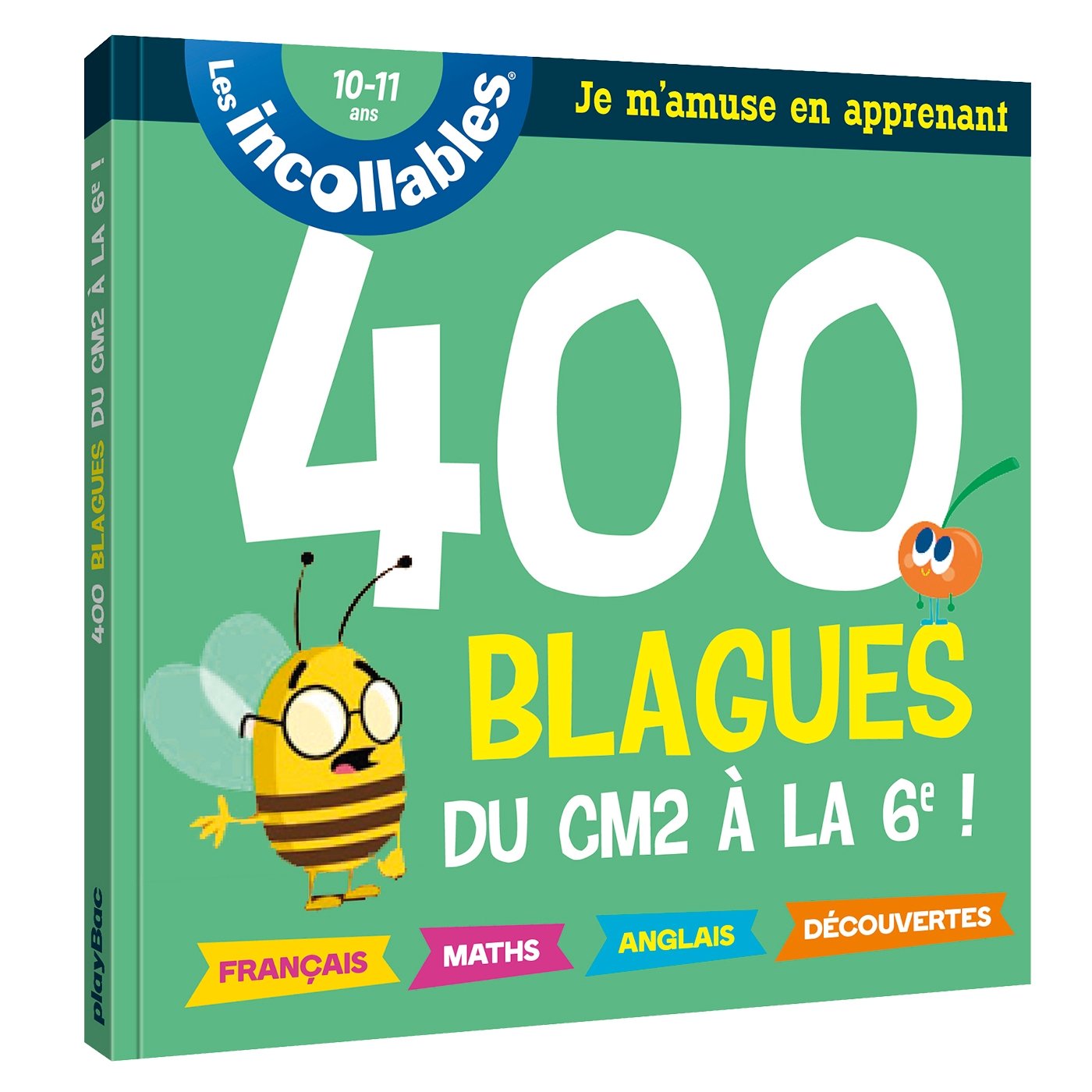 Incollables - Blagues pour réviser du CM2 à la 6ème: 10-11 ans Professional & Reference Books