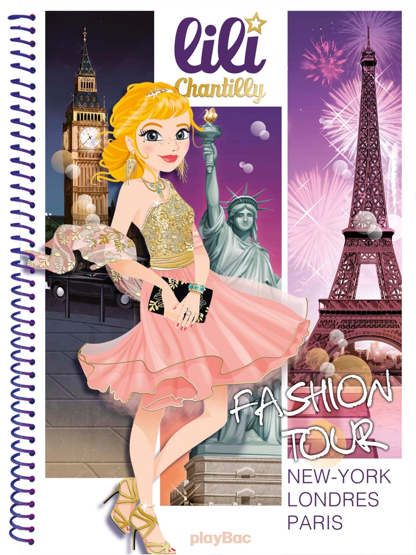 Lili Chantilly - Fashion Tour - NY Londres Paris book