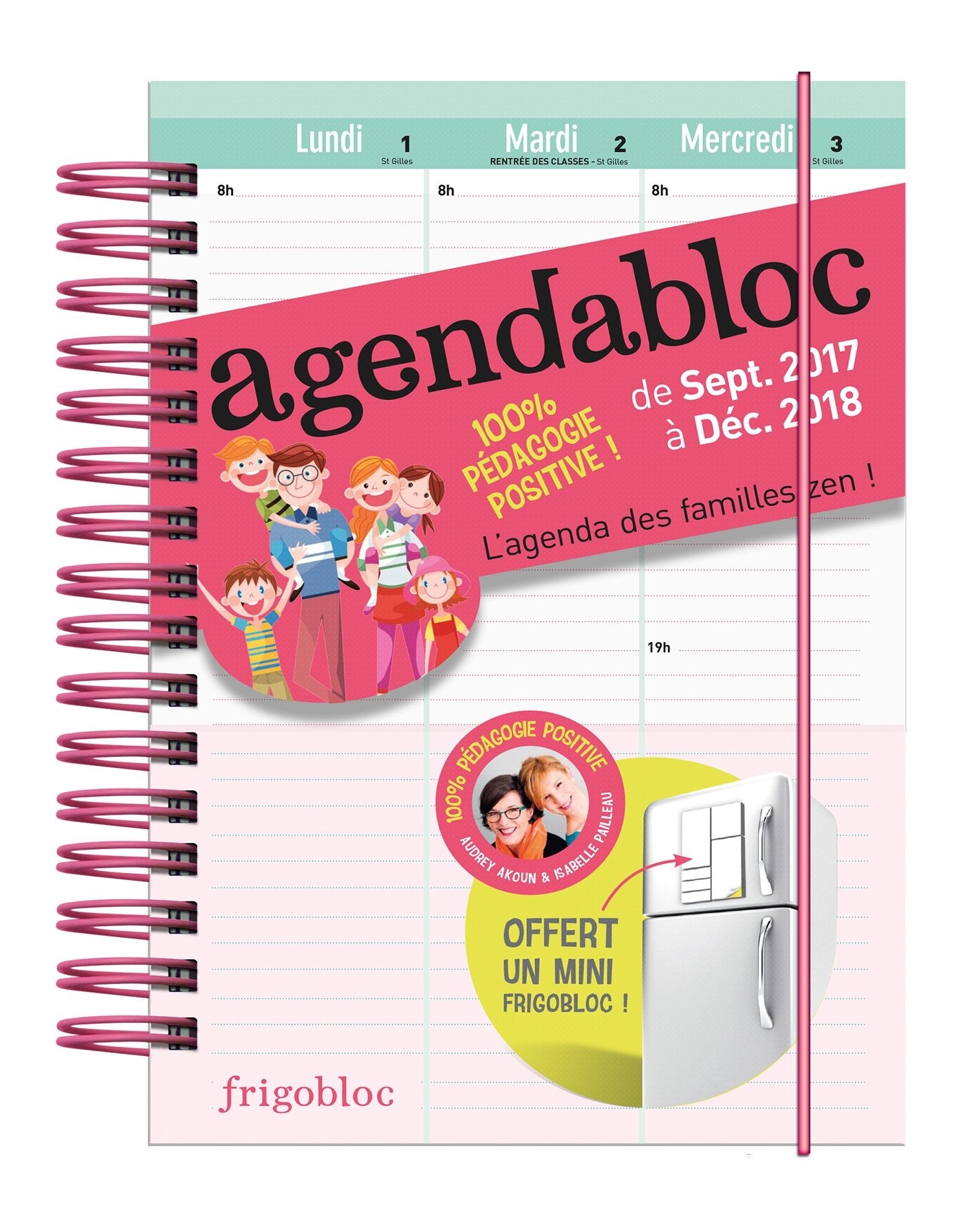 Agendabloc 2018 spécial Pedagogie Positive book