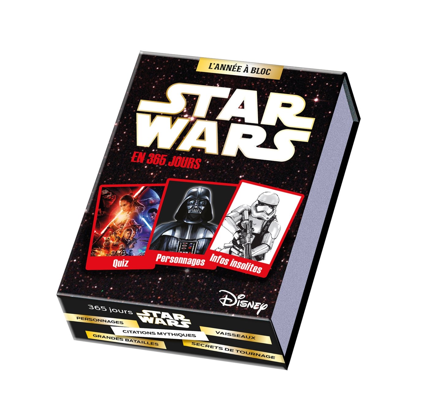 Calendrier 365 jours avec Star wars - L'Année à Bloc book