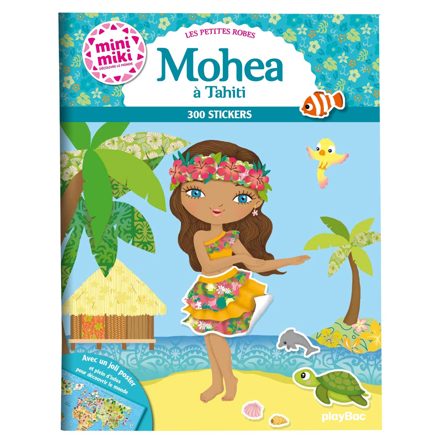 Minimiki - Les petites robes de Mohea à Tahiti - Stickers book