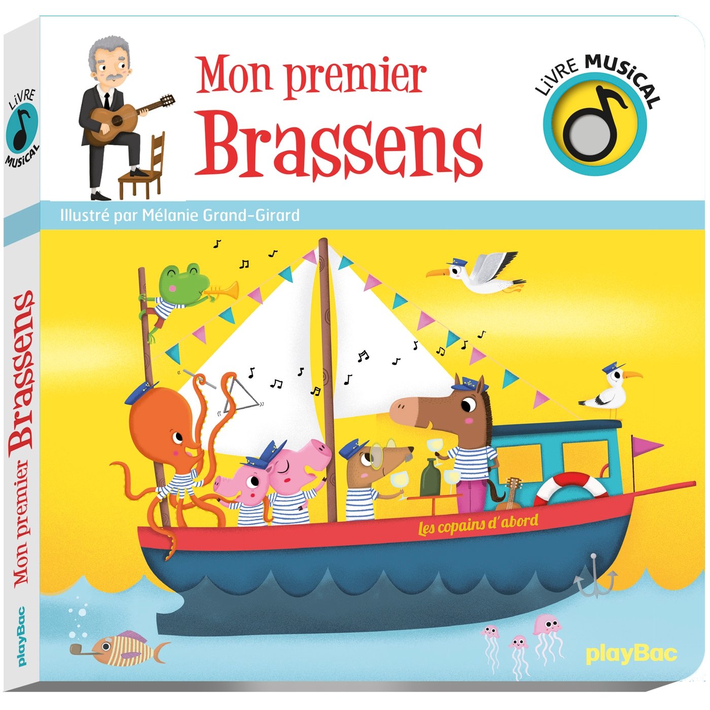 Livre musical - Mon premier Brassens Tiptoi & Games