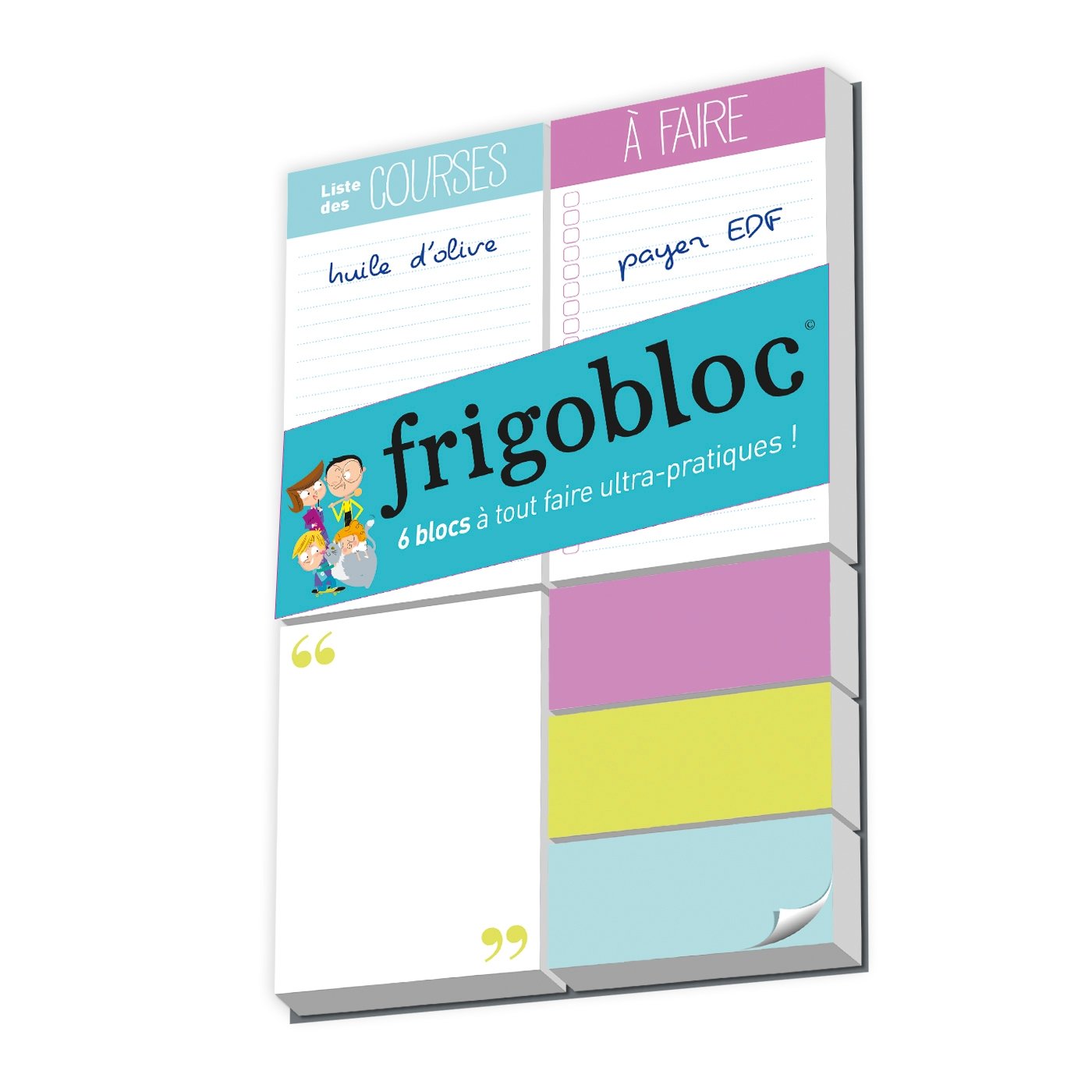 Frigobloc 6 Blocs. Mes 6 Mini Blocs Pour Bien M'Organiser Partnership & Love