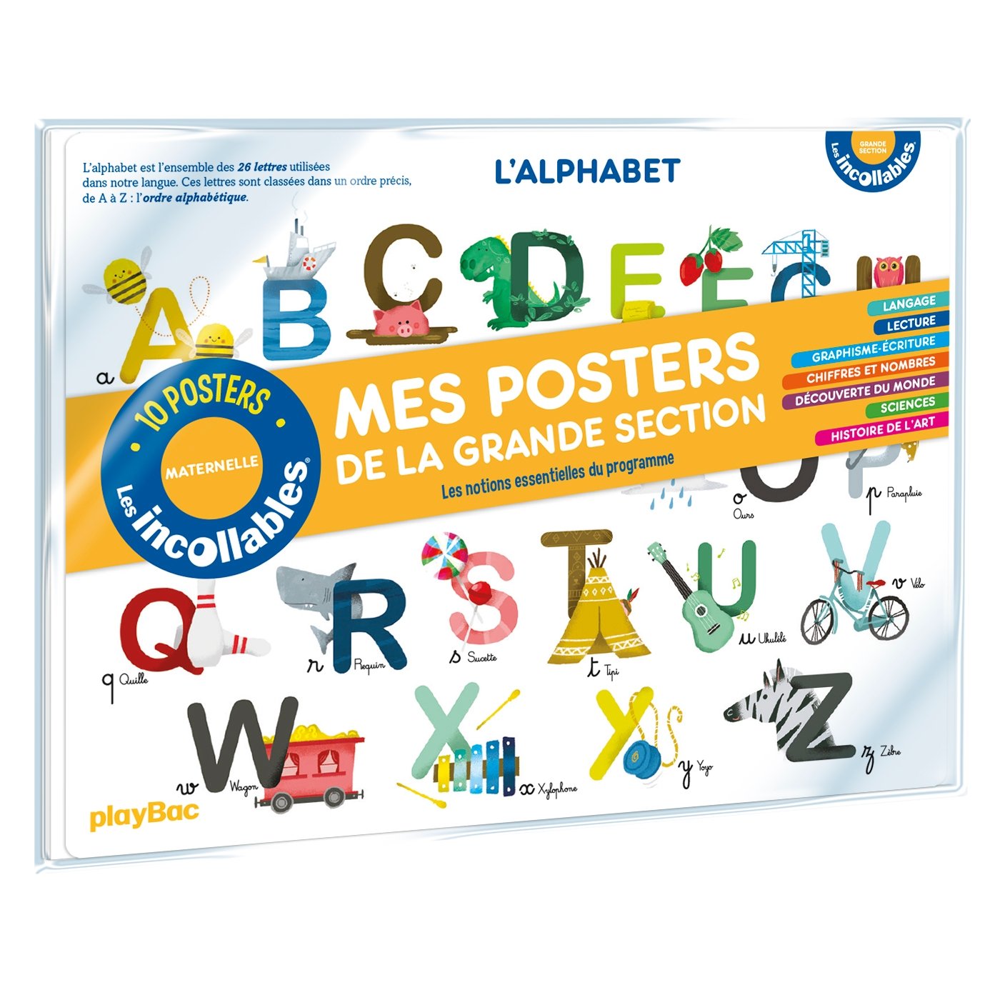 Les incollables - Mes posters de la maternelle - Grande Section book