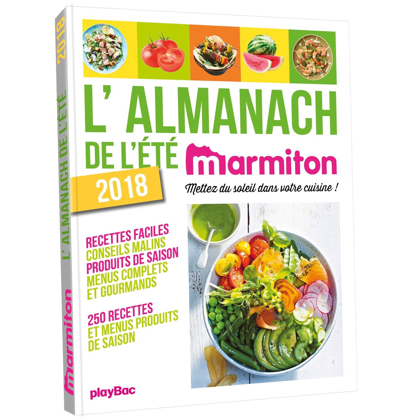 L'almanach de l'été 2018 Marmiton: Mettez du soleil dans votre cuisine ! Books