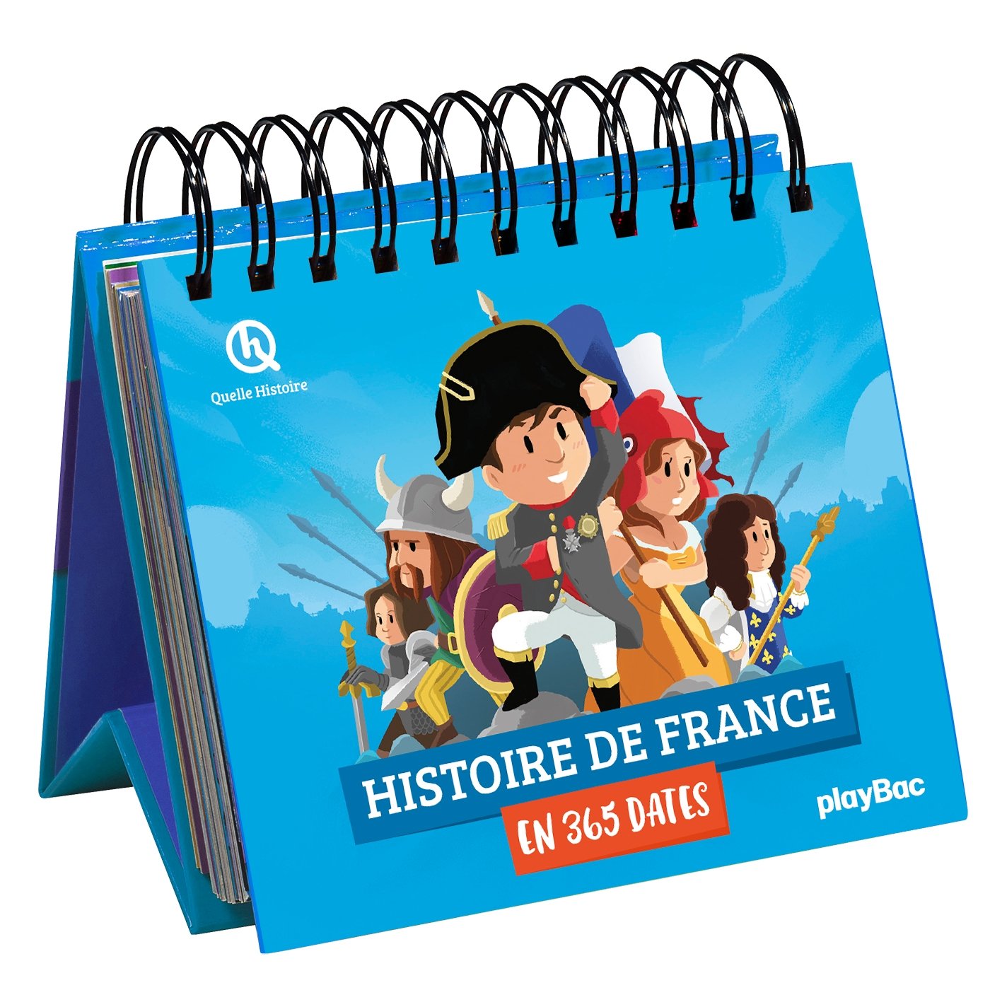 Calendrier Quelle histoire ! 365 personnages de l'histoire de France Children's books