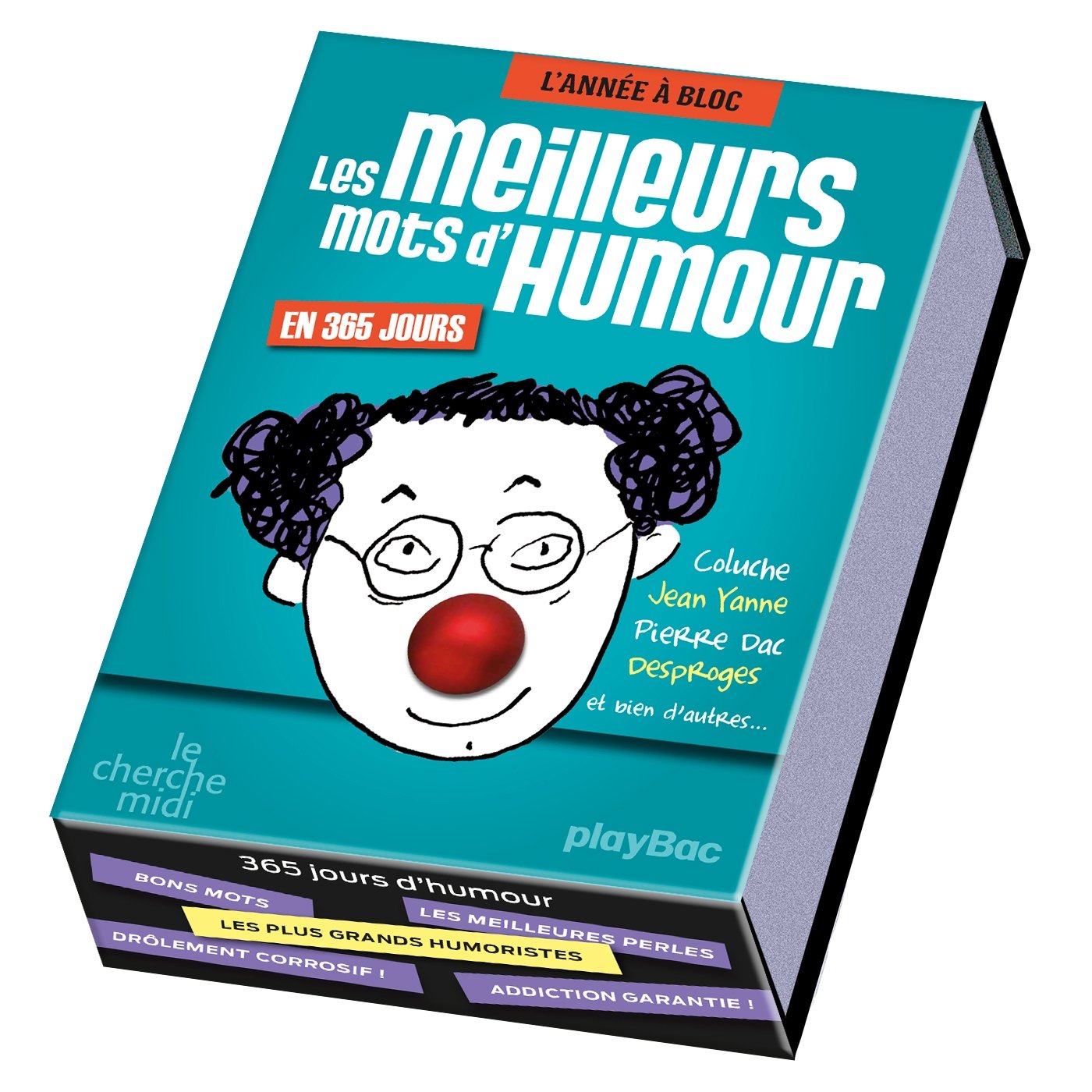 Calendrier 365 mots d'humour - L'Année à Bloc book