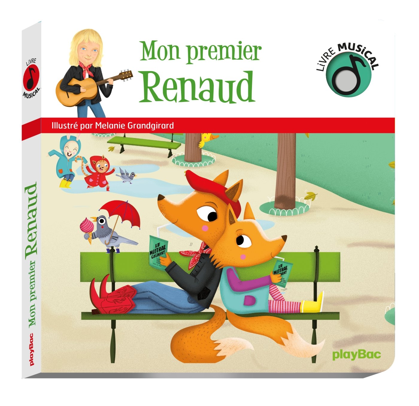 Livre musical - Mon premier Renaud Tiptoi & Games