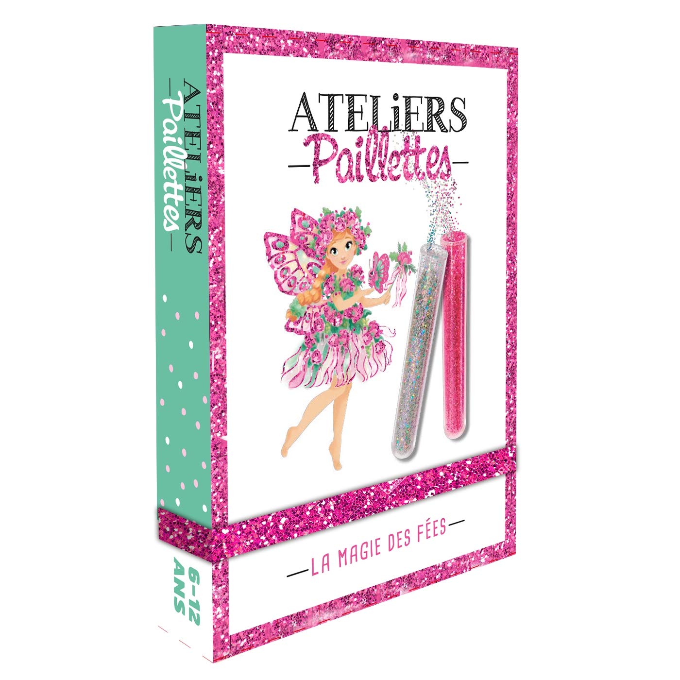 Ateliers paillettes - Fées: Avec 5 cartes à décorer, 2 tubes de paillettes et 1 petite pique Tiptoi & Games