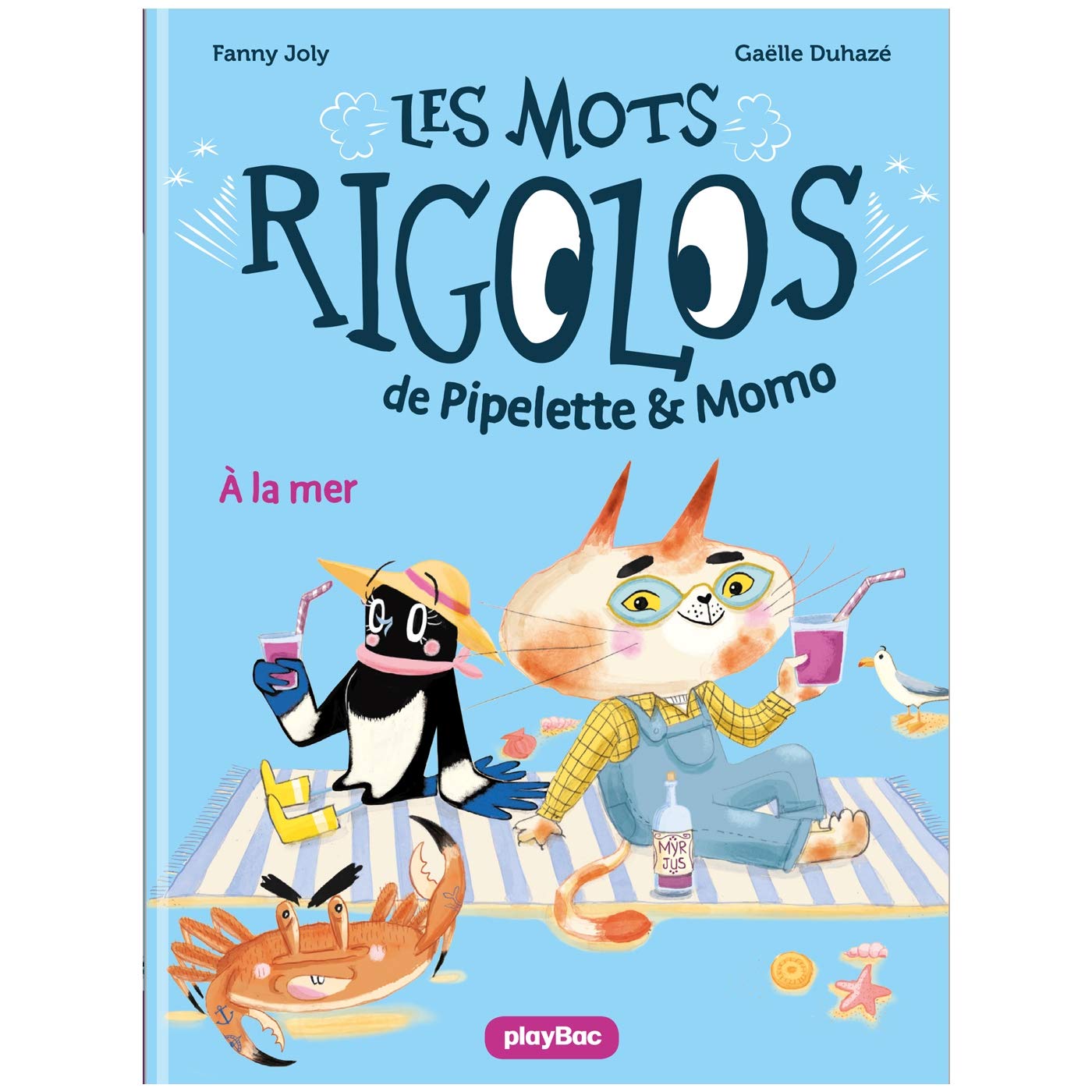 Les mots rigolos de Pipelette et Momo - À la mer - Tome 2 Novels & Short Stories