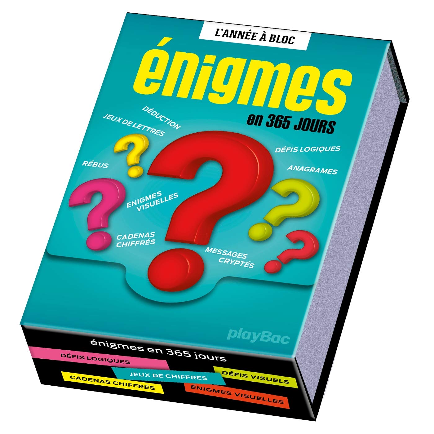 Calendrier 365 jours d'énigmes - L'Année à bloc Leisure, Home & Garden