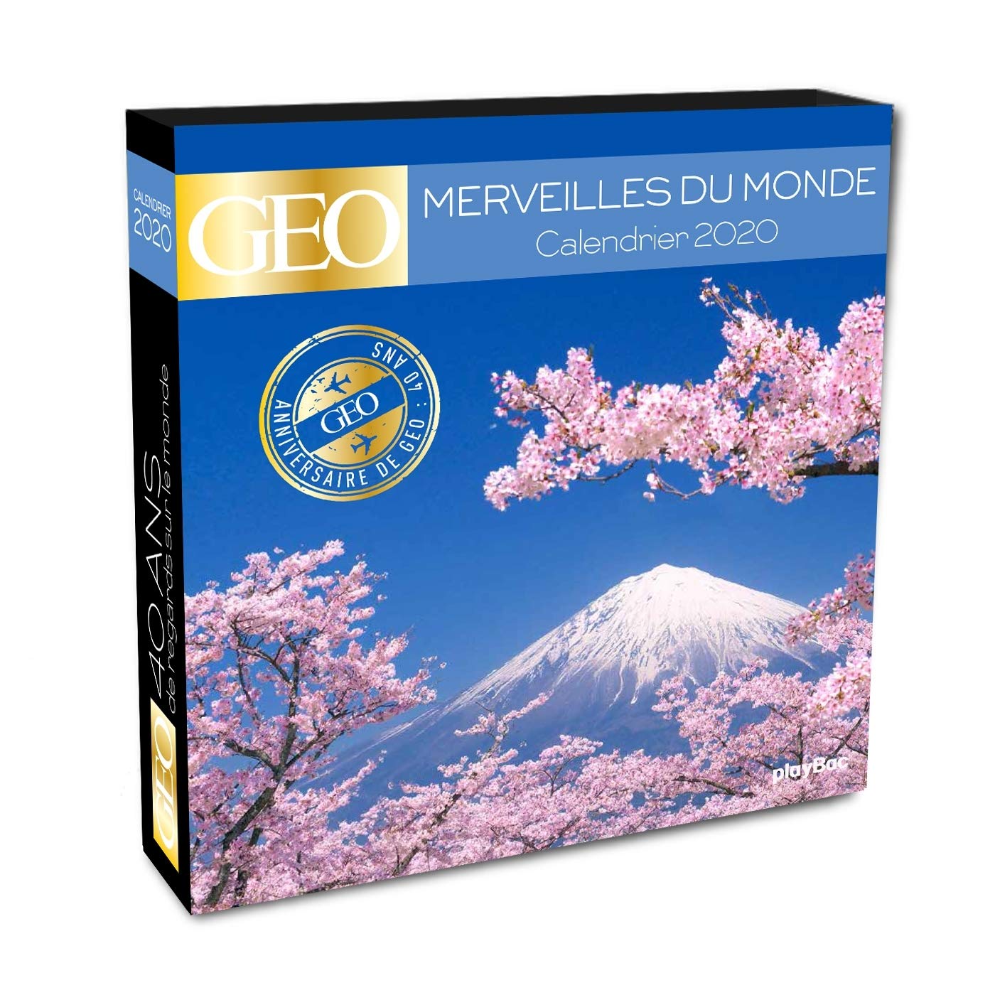 Calendrier 2020 spécial 40 ans Géo - Merveilles du monde Film, Art & Culture