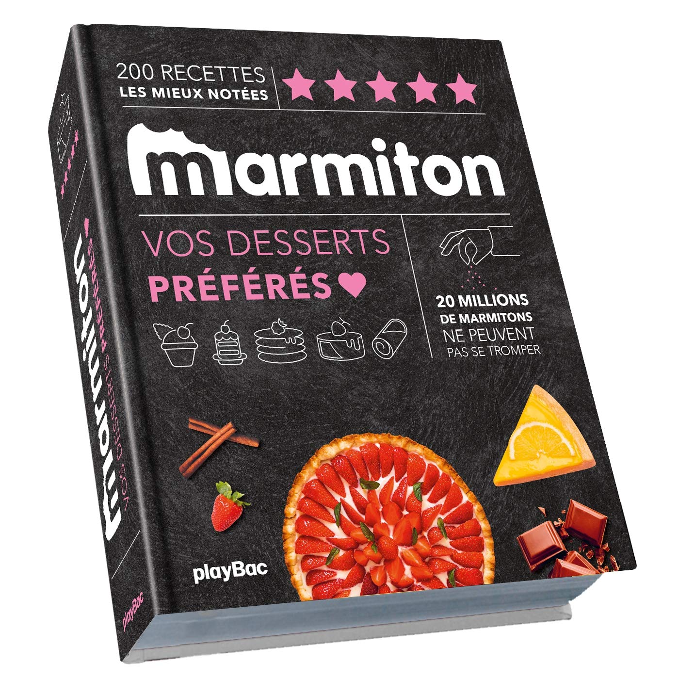 Top desserts ! Les meilleures recettes sucrées de Marmiton book