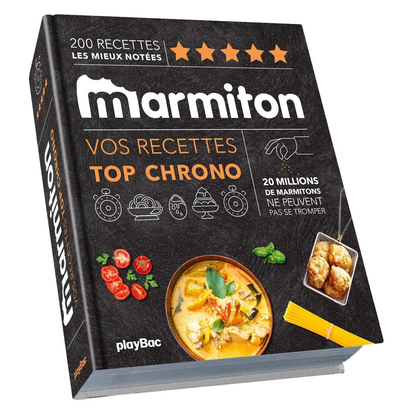 Top chrono ! Les recettes les plus rapides de Marmiton book
