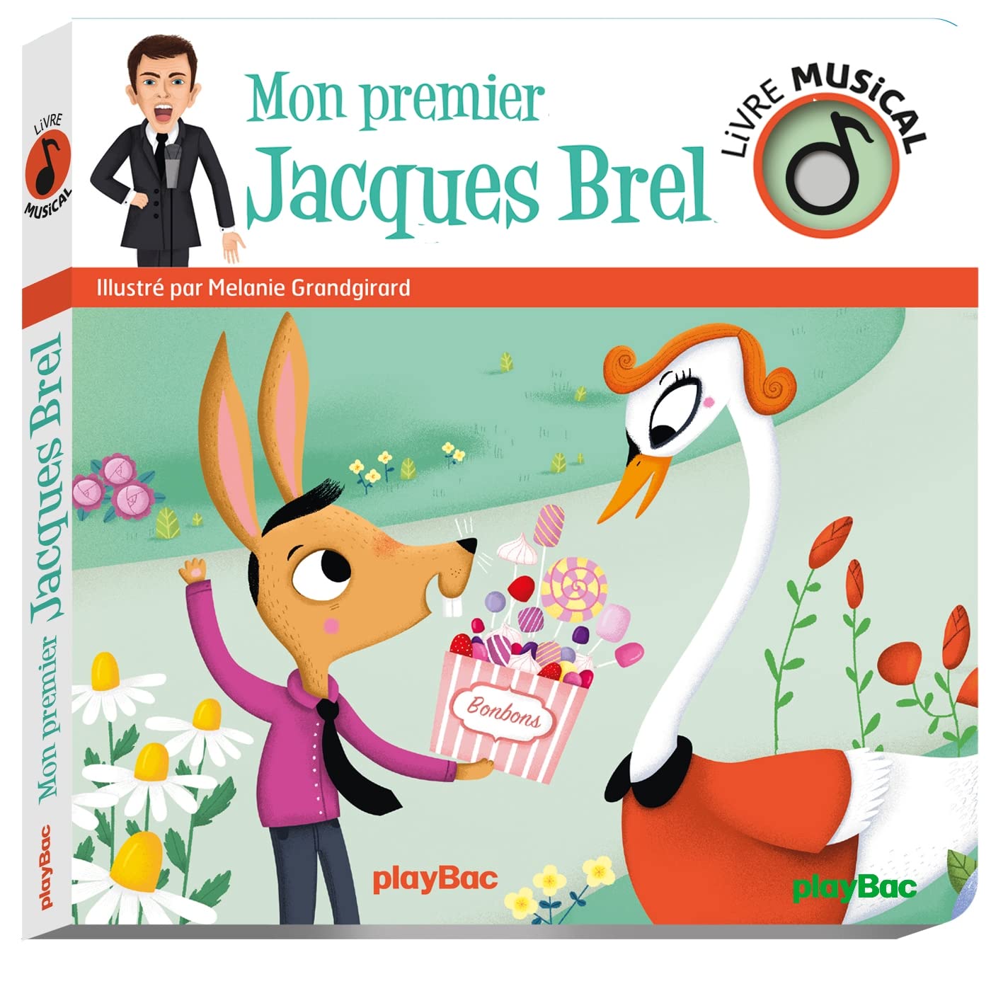 Livre musical - Mon premier Jacques Brel Tiptoi & Games