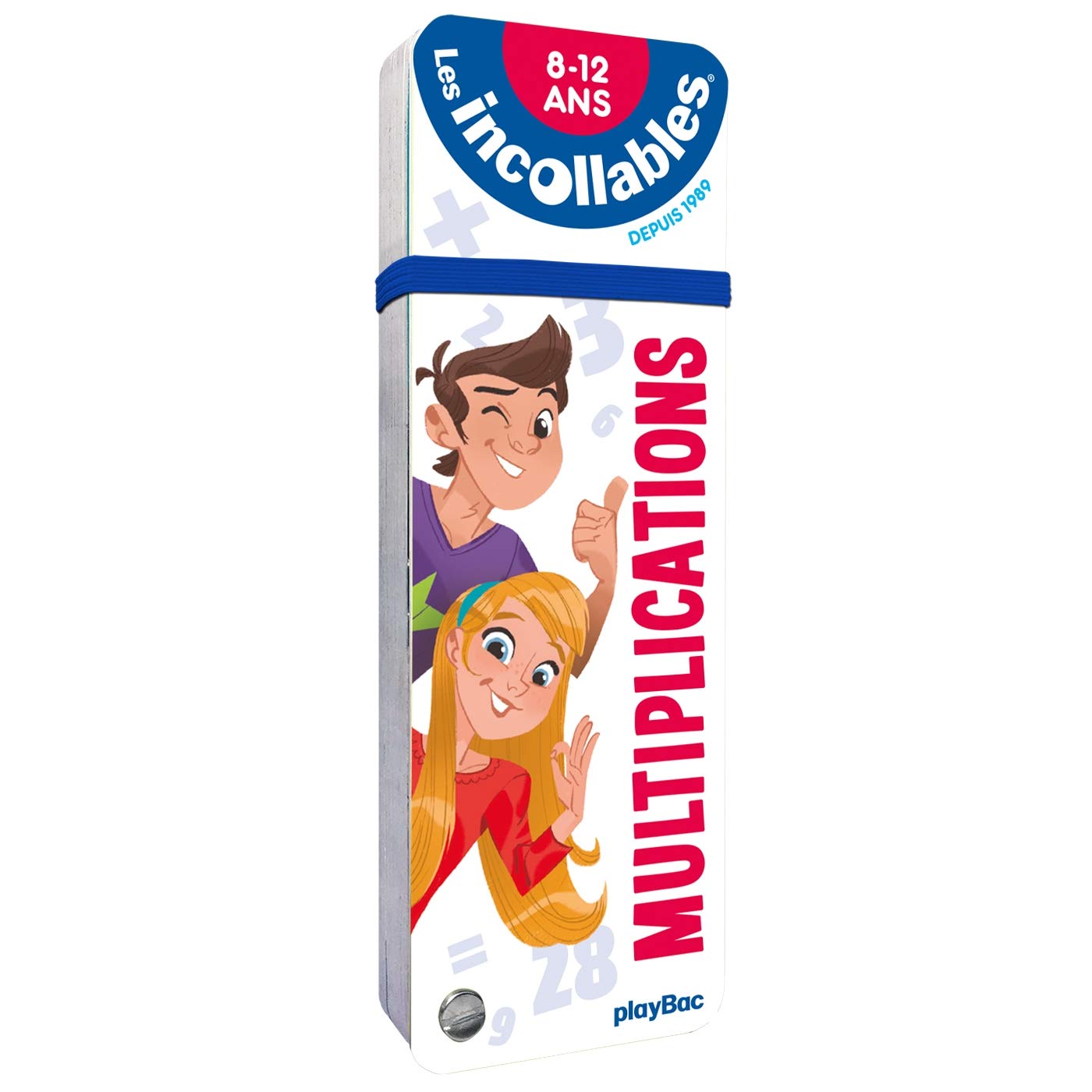 Les incollables - Éventail essentiel - Multiplications 8/12 ans book