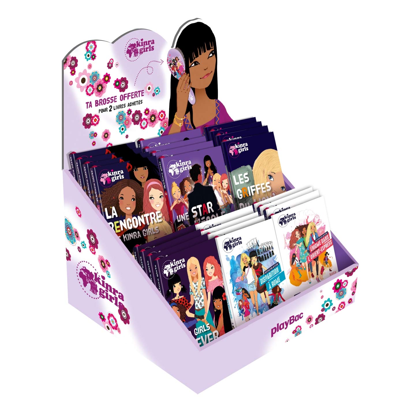 PLV comptoir Kinra Girls 40 ex + Prime - Février 2020 book