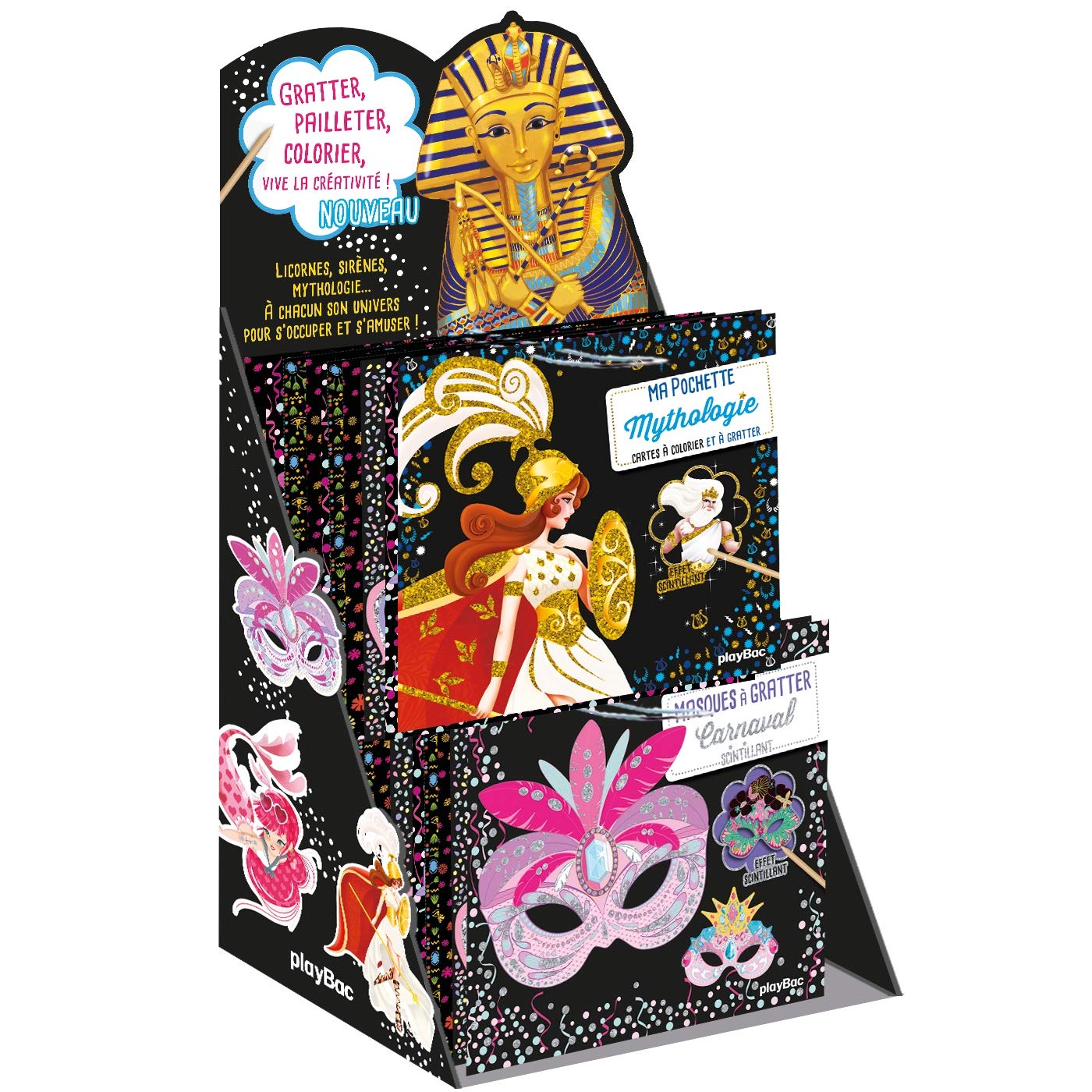 PLV comptoir 40 ex. Cartes à gratter - Février 2020 book