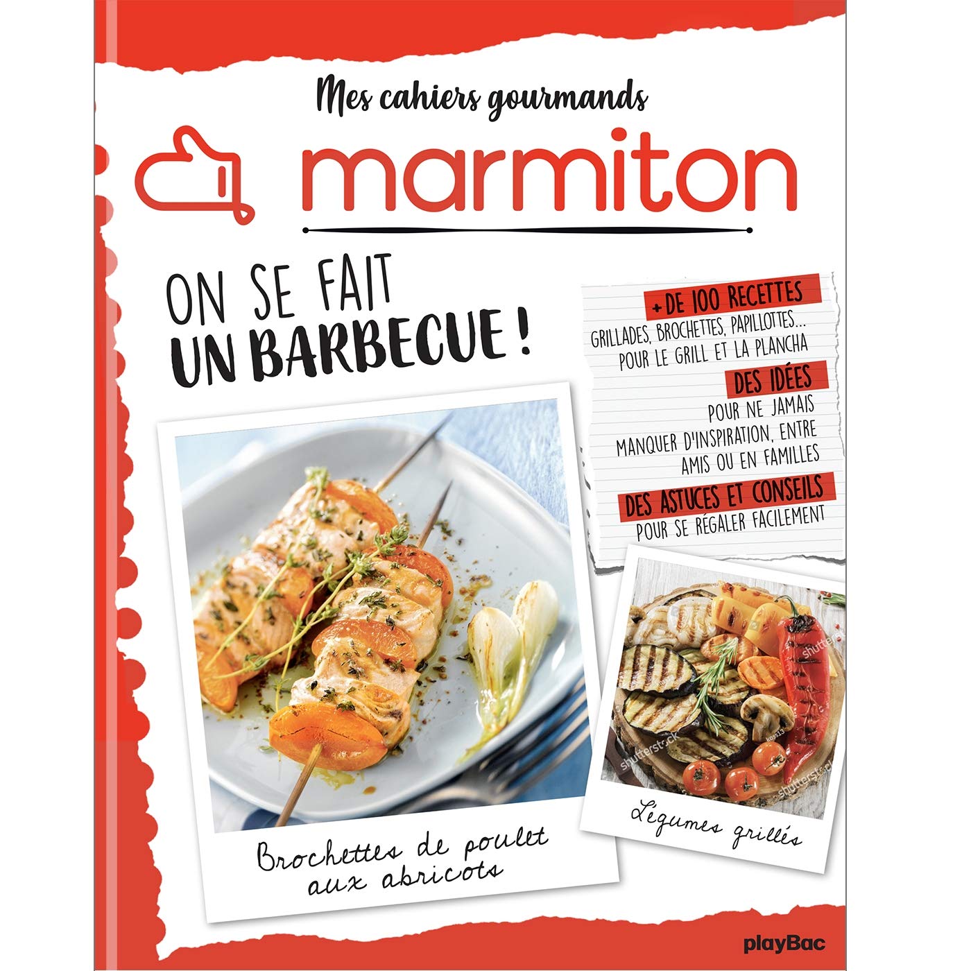 Marmiton Cahier gourmand Barbecue (et plancha) book