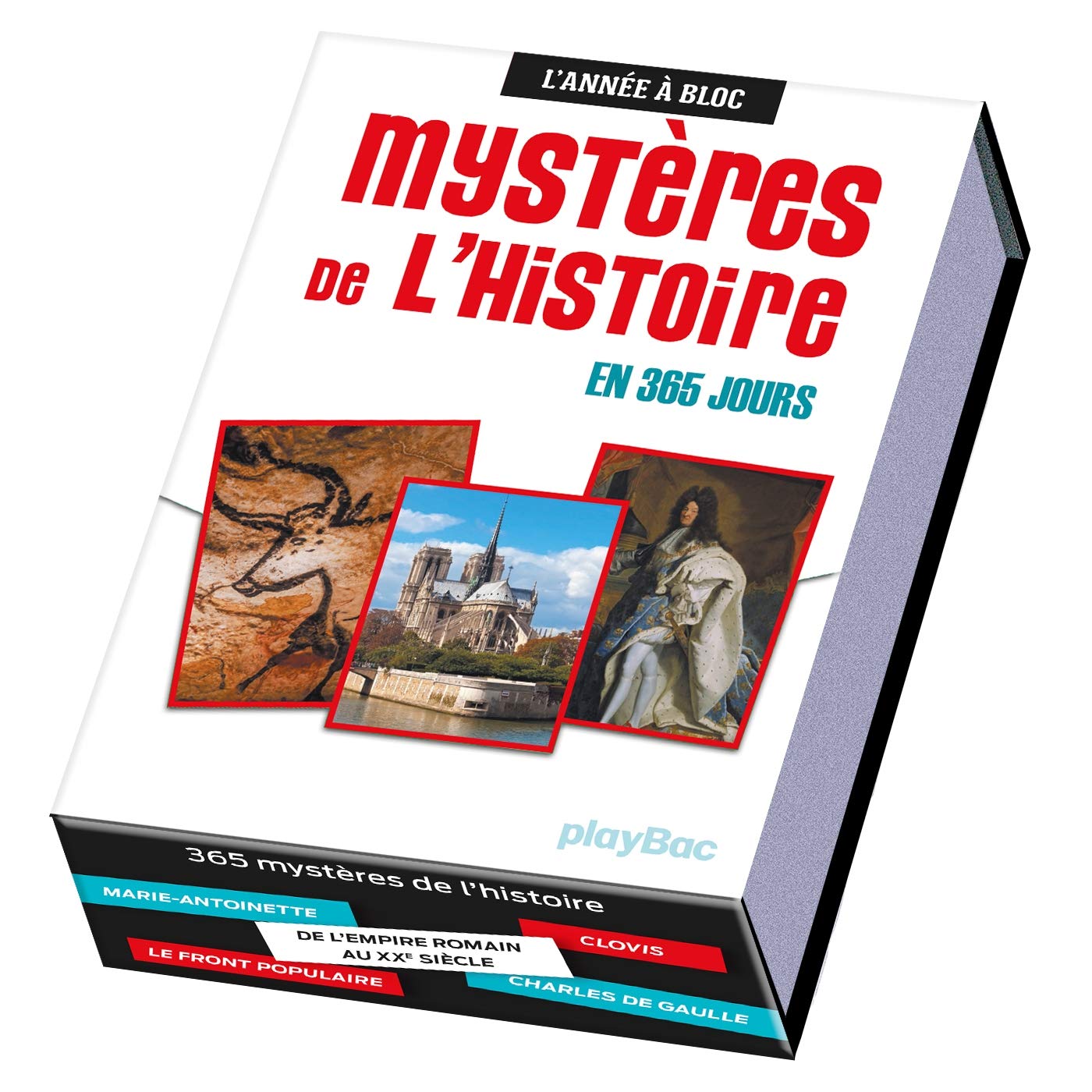 Calendrier Mystères de l'Histoire en 365 jours - L'Année à bloc Novels & Short Stories