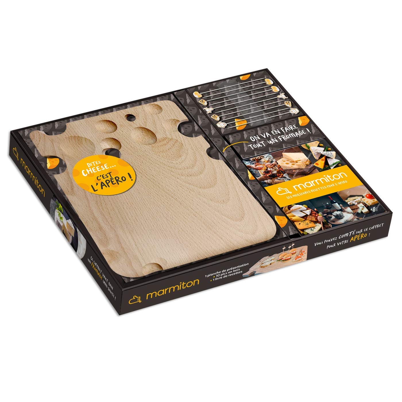 Coffret Marmiton - Dites Cheese, c'est l'Apéro avec Marmiton book